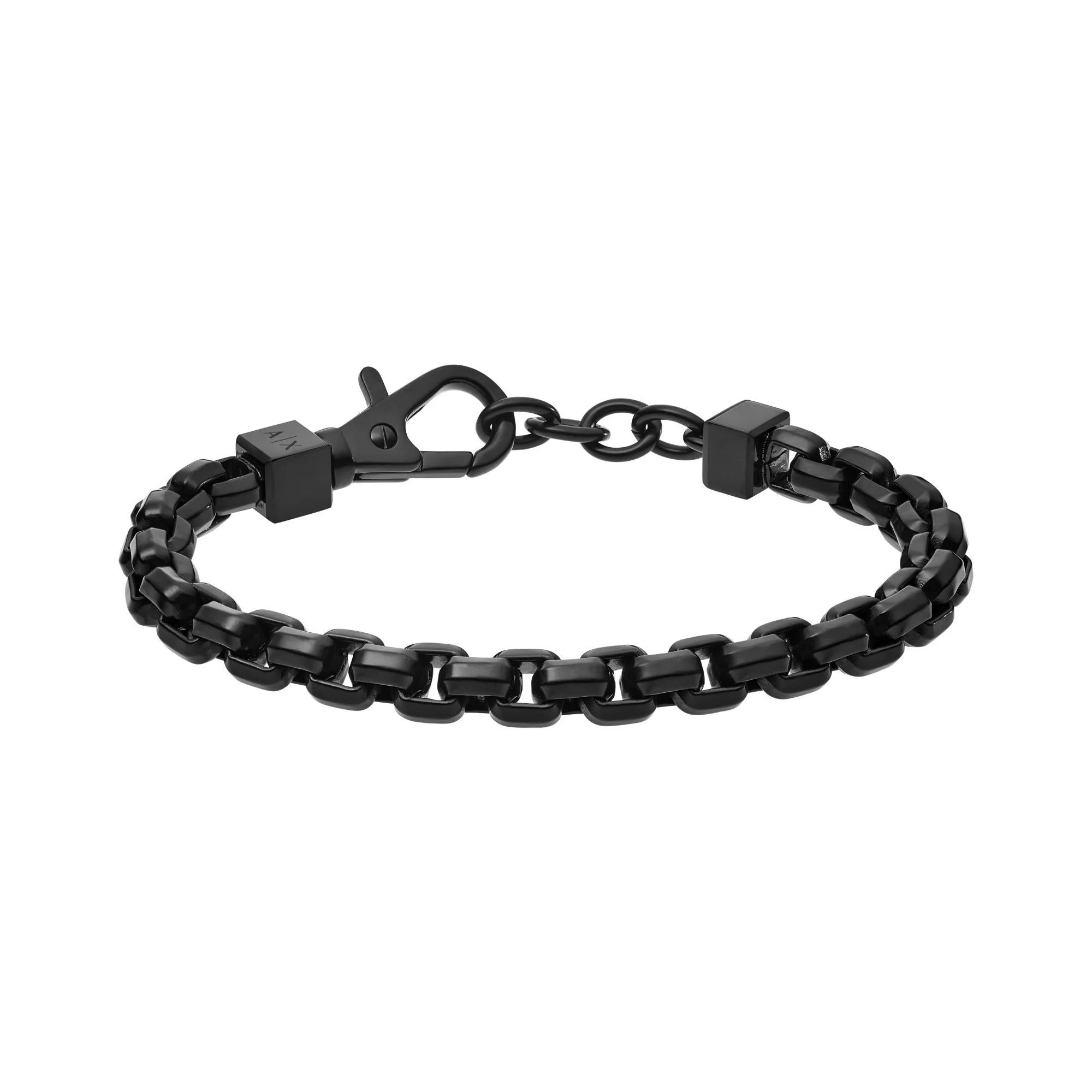 Armani Exchange Black Stainless Steel Chain Bracelet Men’s AXG0047001 - Image 4