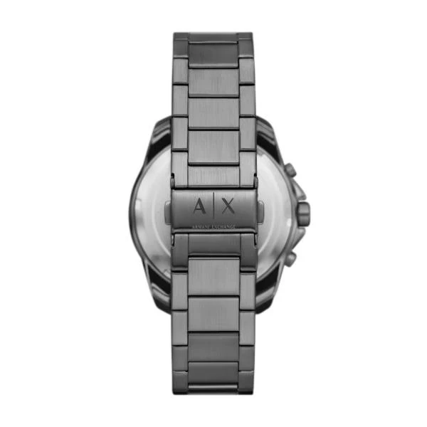 Armani Exchange Chronograph Quartz Black Dial Steel Strap Men’s Watch AX1959 - Image 4