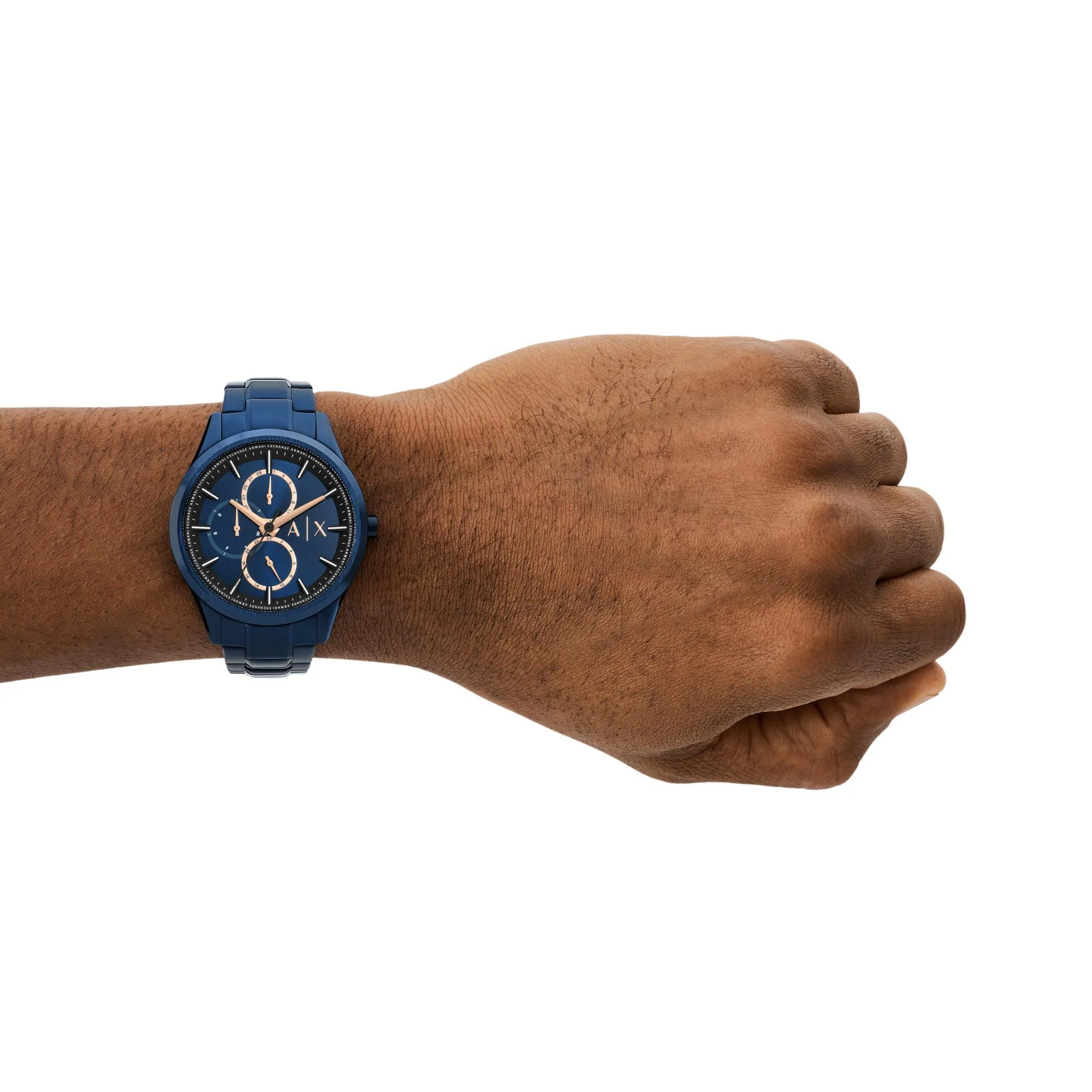 Armani Exchange Multifunction Blue Stainless Steel Navy Blue Dial Men’s Watch AX1881 - Image 11