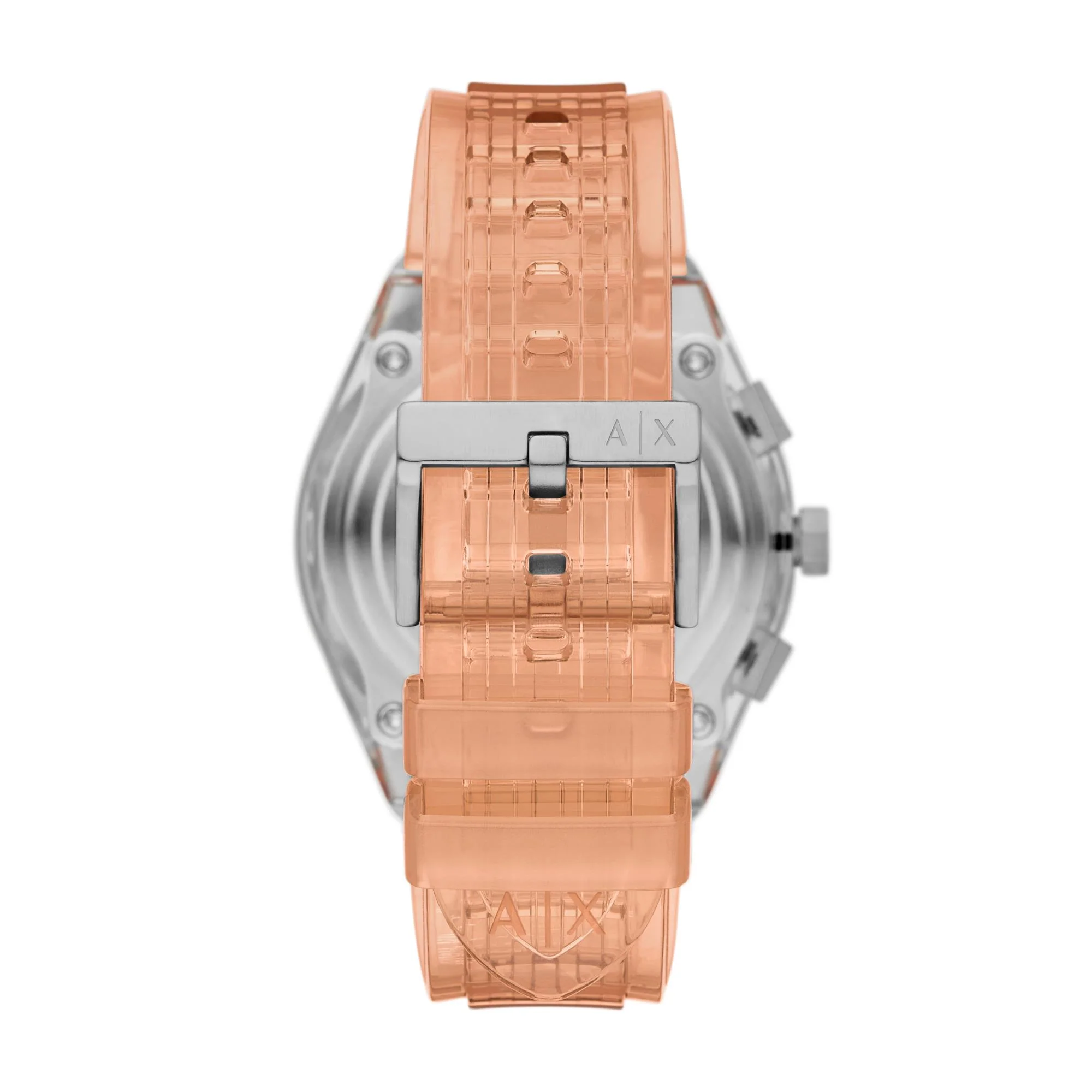 Armani Exchange Rafael Chronograph Grey Dial Thermoplastic Polyurethane Strap Men's Watch AX4164 - Image 3