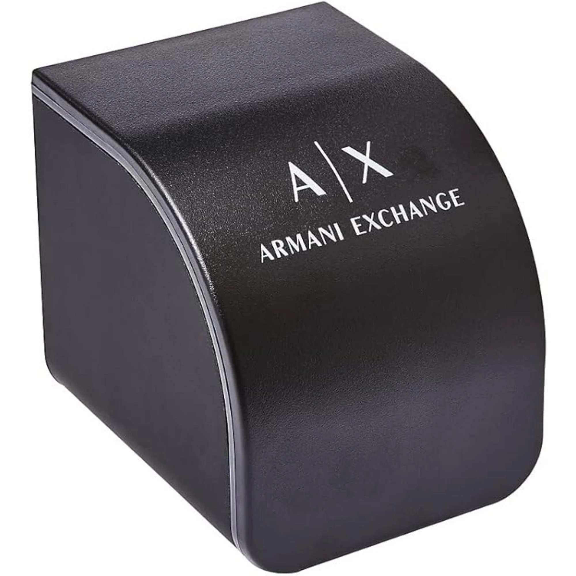 Armani Exchange Date Navy Blue Dial Leather Strap Men's Watch AX2133 - Image 6