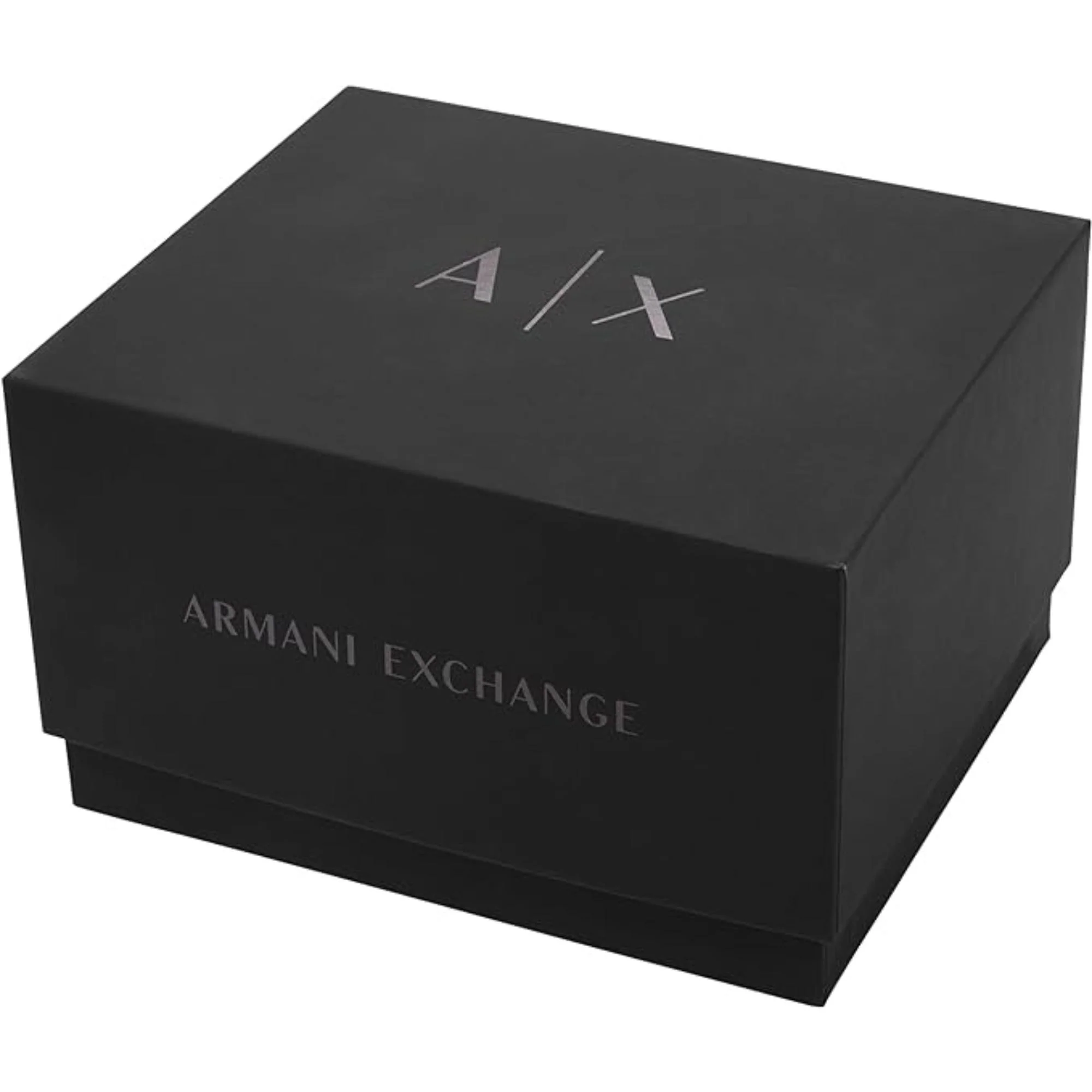 Armani Exchange Two-Hand Rose Gold-Tone Stainless Steel Strap Silver Dial Women's Watch and Bracelet Gift Set AX7121 - Image 15