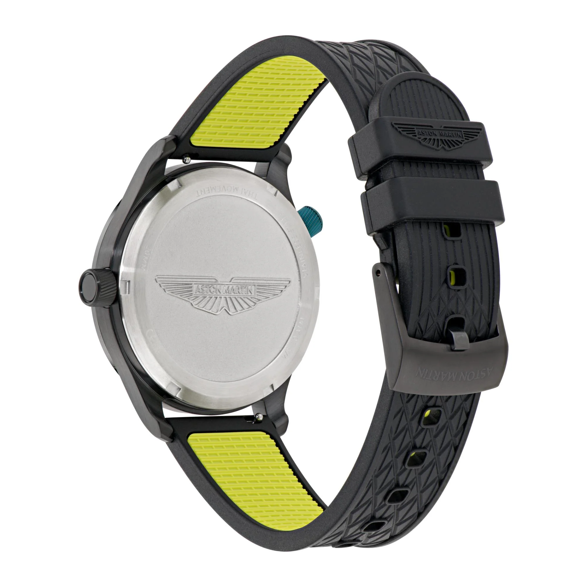 Aston Martin Quartz Black Dial RSST Bracelet Men's Watch MTIZ1F501 - Image 7