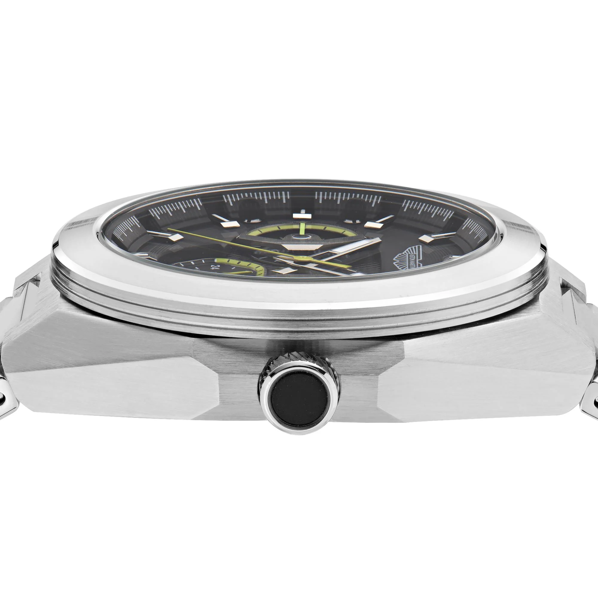 Aston Martin Quartz Chronograph Black Dial RSST Bracelet Unisex Watch MTRI1F505 - Image 6