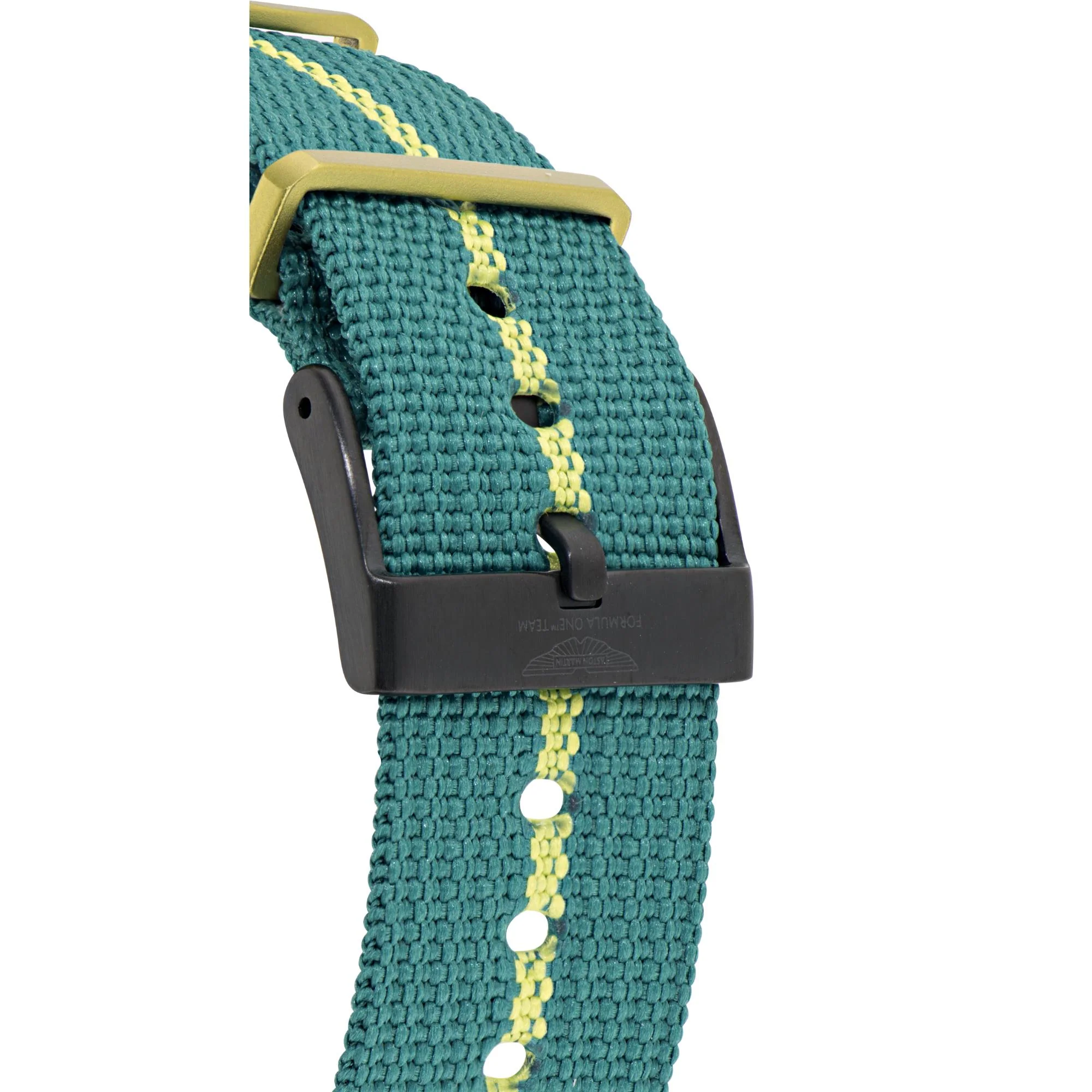 Aston Martin Aramco Formula One Team Podium Green Dial Podium NATO Strap Men's Watch MTFD1F501 - Image 9