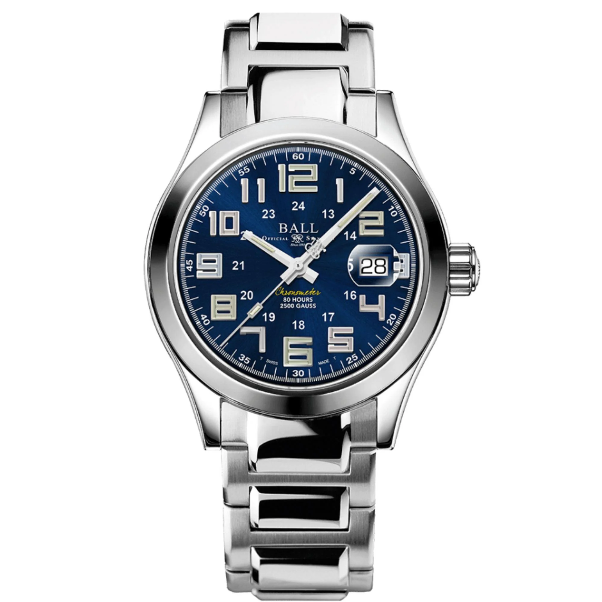 Ball Engineer M Pioneer Automatic Blue Dial Stainless Steel Bracelet Mens Watch NM9032C-S2C-BE2 - Image 3