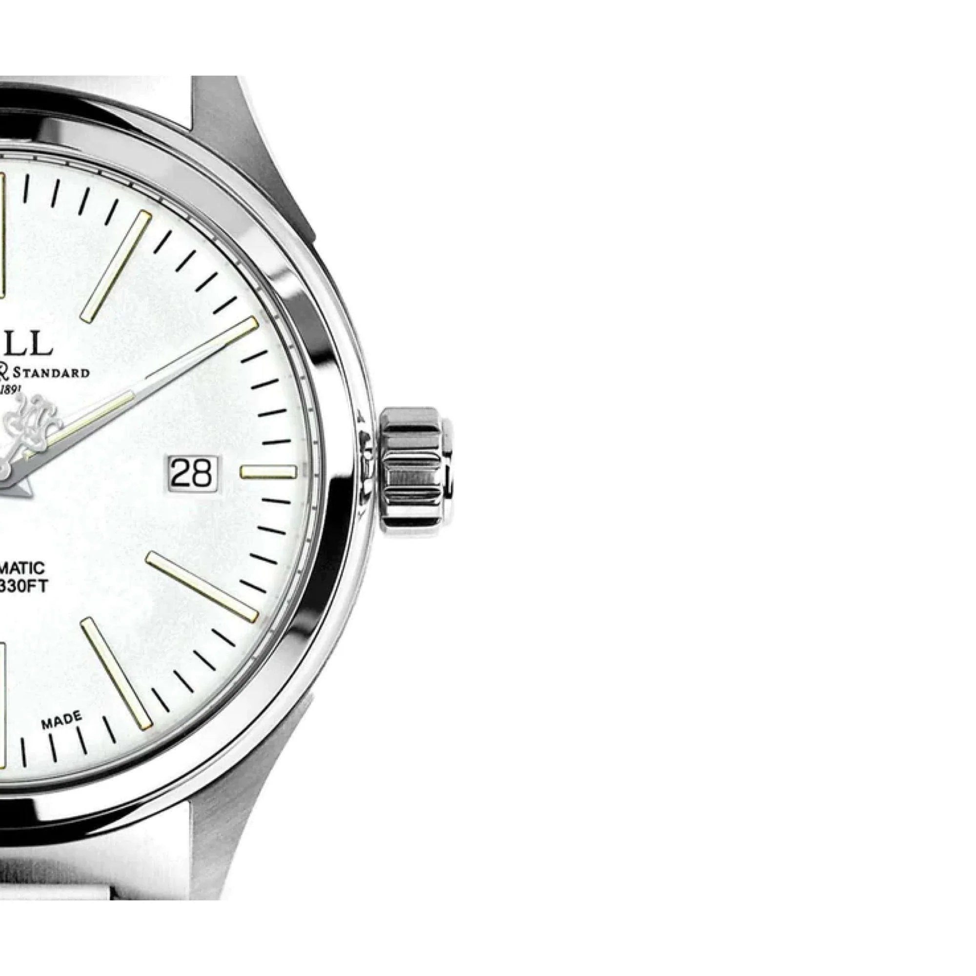 BALL Fireman 'Enterprise' Automatic White Dial Steel Strap Men's Watch NM2098C-S20J-WH - Image 3