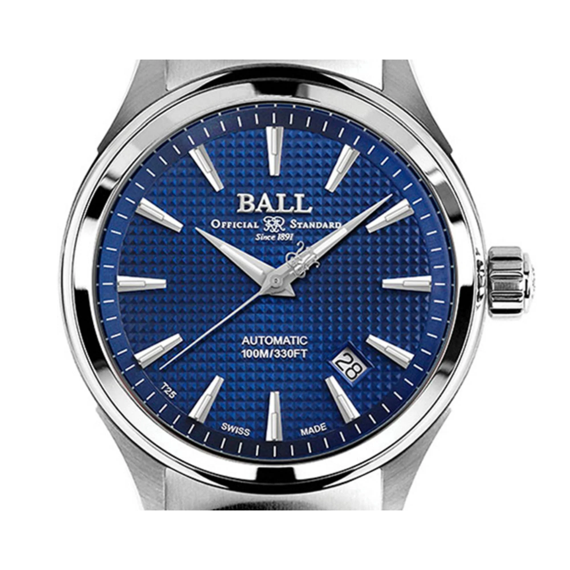 BALL Fireman Victory Automatic Black Dial Silver Stainless Steel Bracelet Men's Watch NM2098C-S5J-BE - Image 3