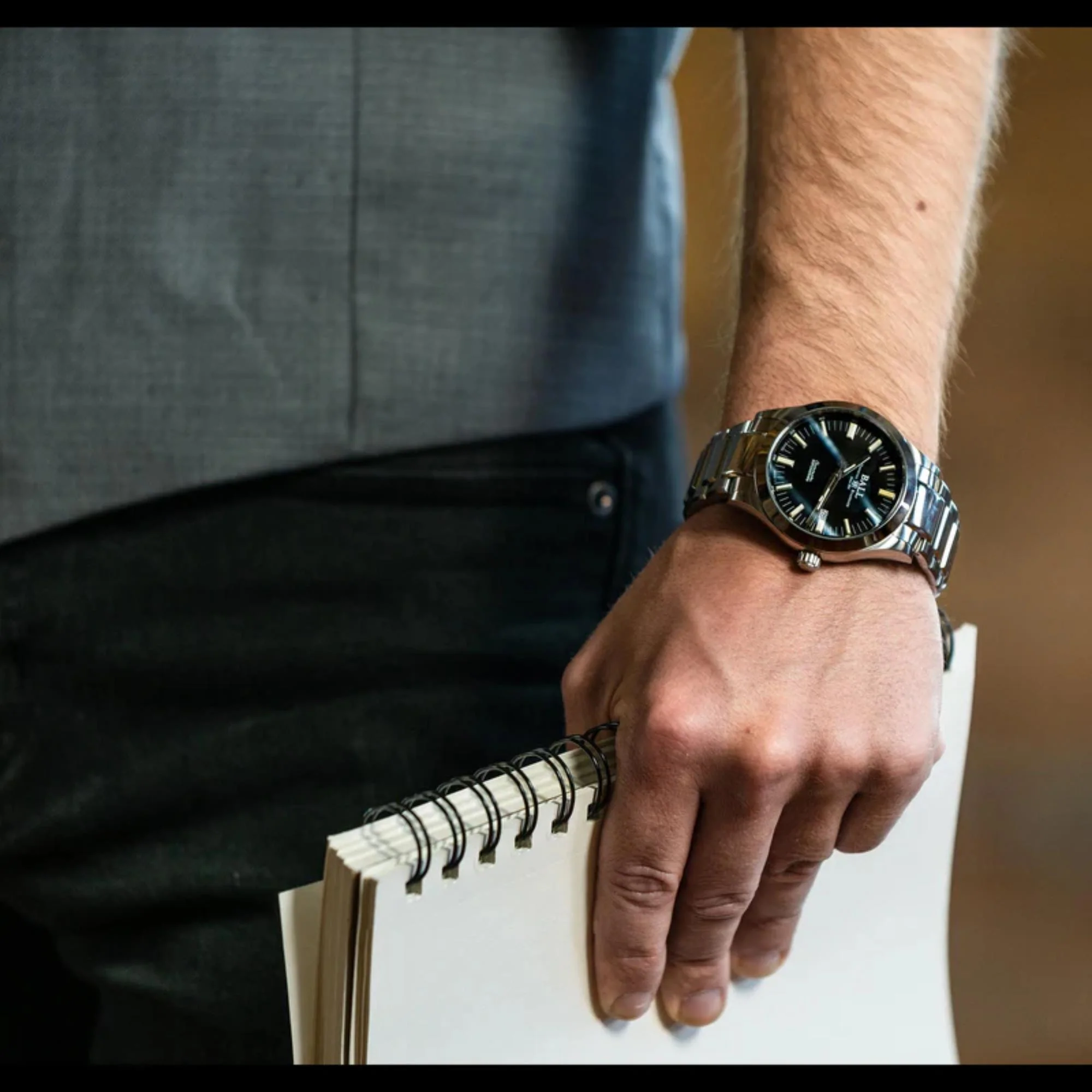 BALL Marvelight Automatic Black Dial Silver Stainless Steel Bracelet Men's Watch NM2128C-S1C-BK - Image 6