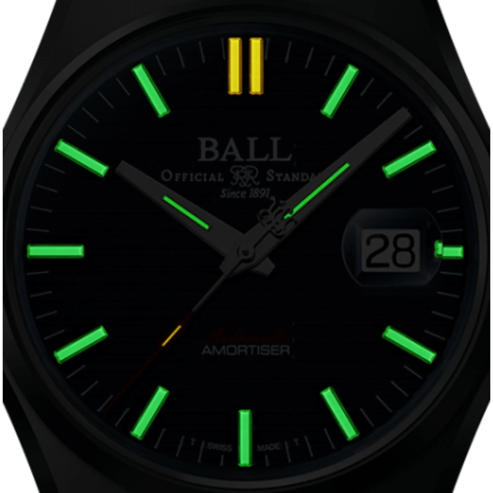 BALL Roadmaster Perseverer Blue Dial Steel Strap Men's Watch NM9050C-S1-BE - Image 4