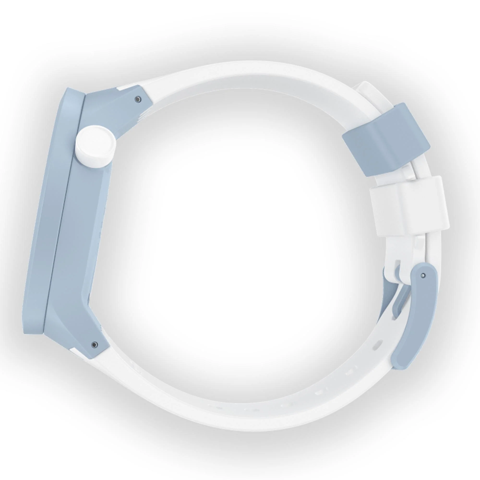 Blite Quartz Movement White Dial Silicone Strap Watch SB03N101 - Image 7