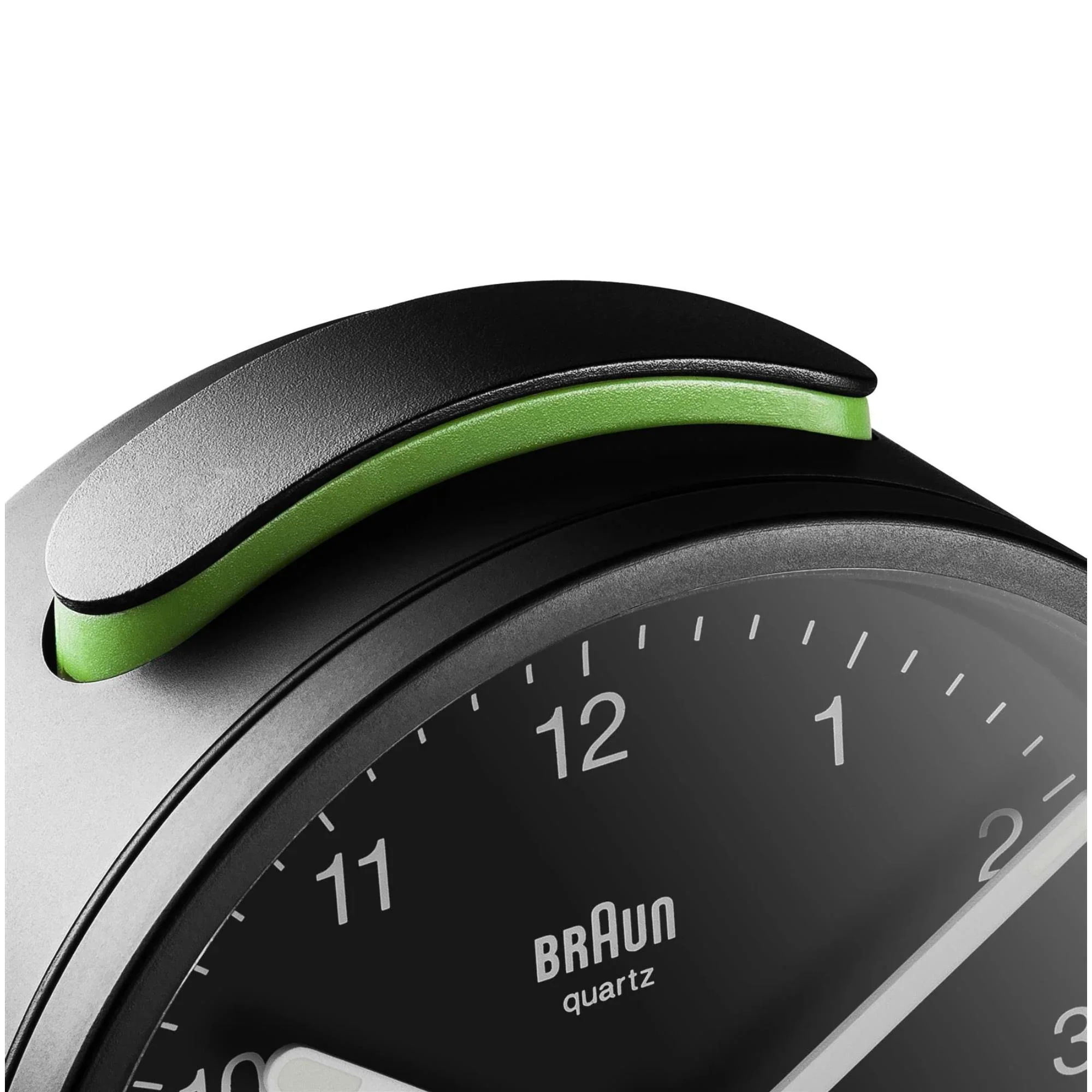 Braun Classic Quartz Black Dial Alarm Clock BC12B - Image 5