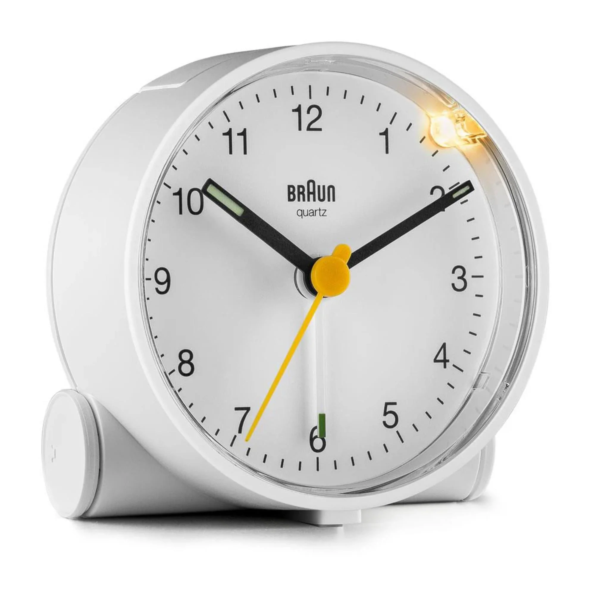 Braun Classic Quartz White Dial Alarm Clock BC01W - Image 2