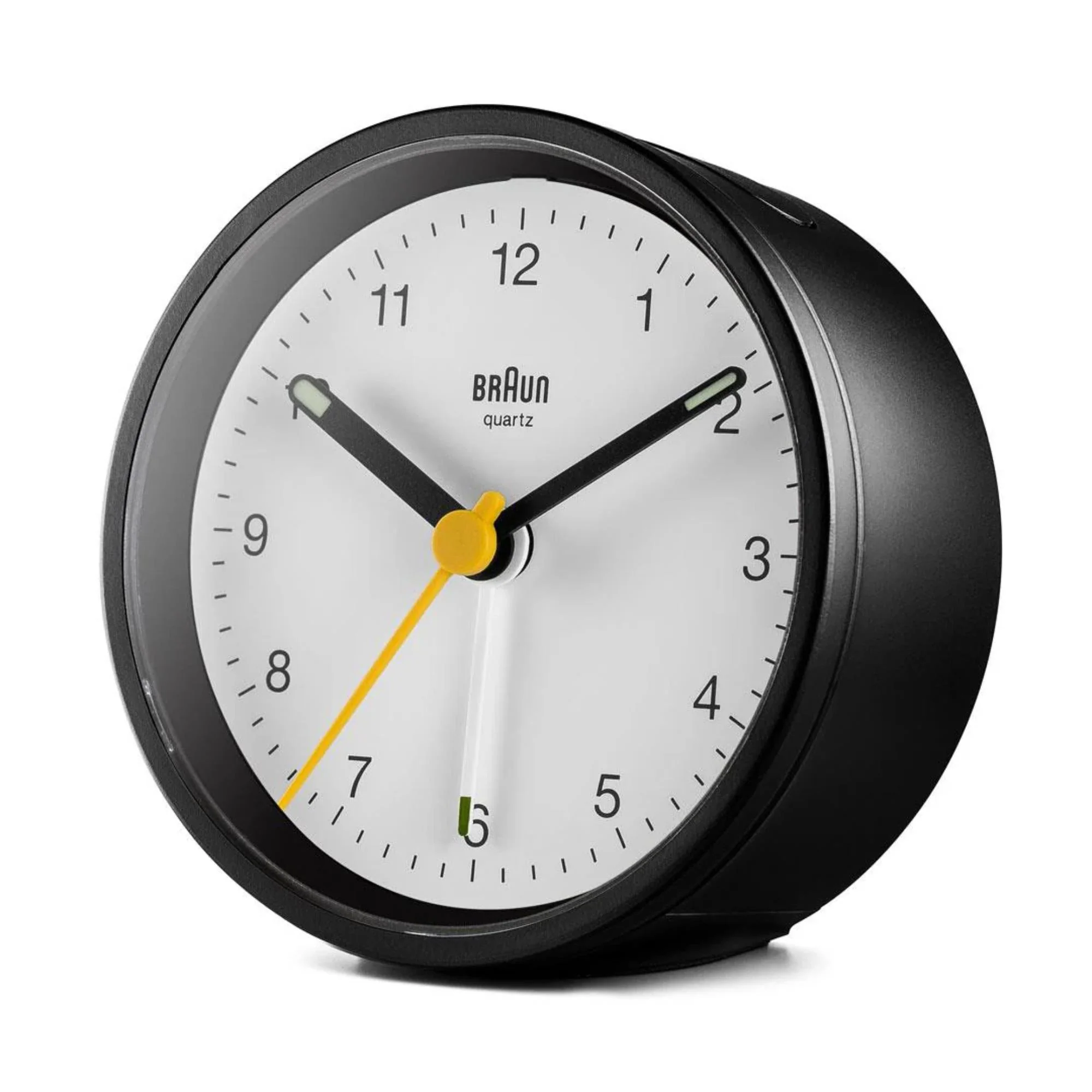 Braun Classic Quartz White Dial Alarm Clock BC12BW - Image 3