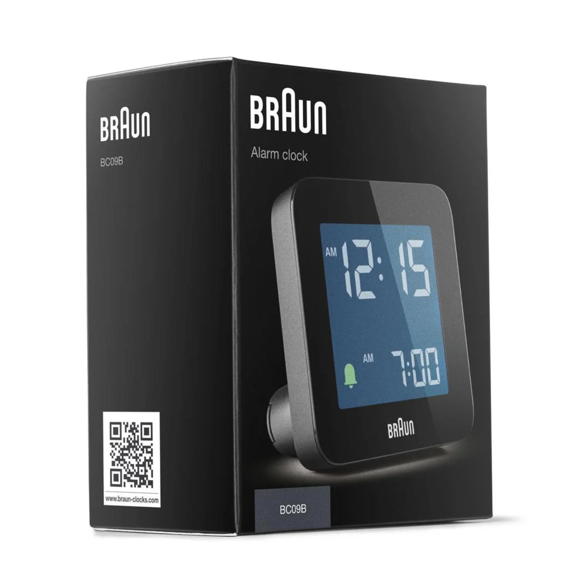 Braun Quartz Black Digital Alarm Clock BC09B - Image 17