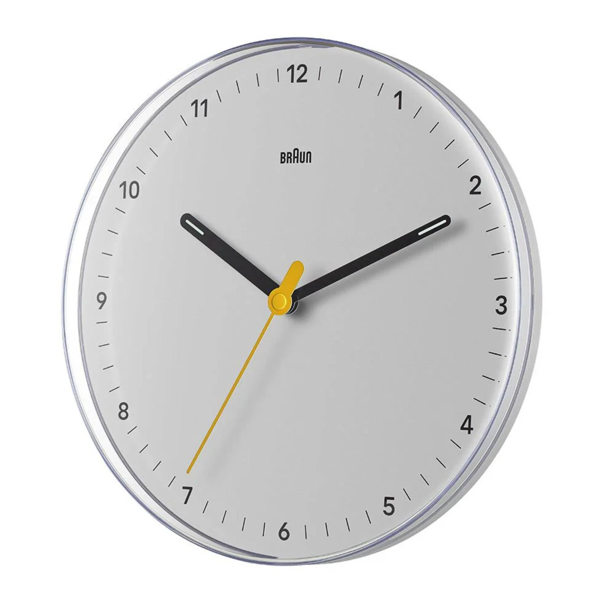 Braun Quartz White Wall Clock BC26W - Image 3