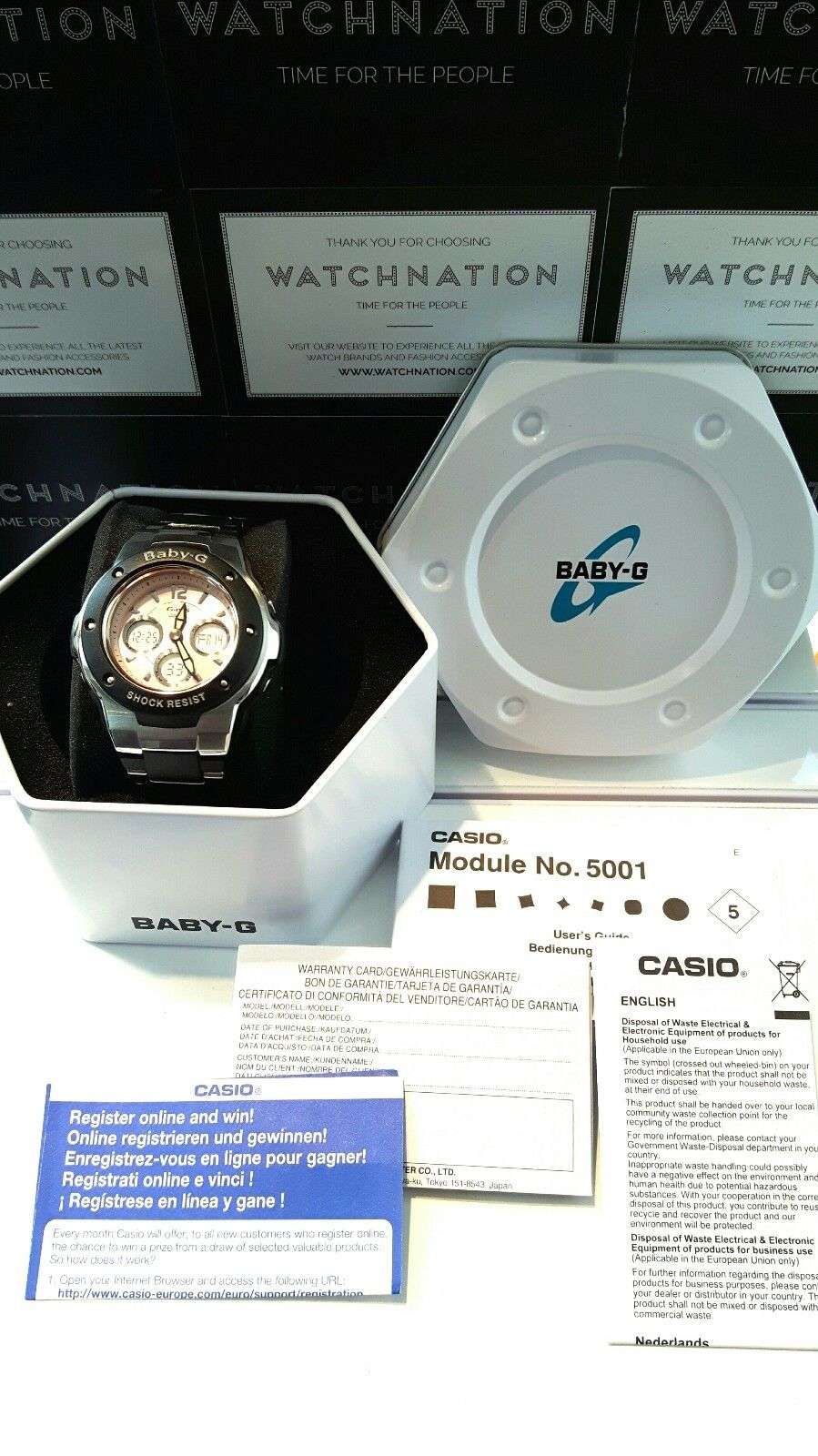 Casio Baby-G Women's Watch MSG-300C-1BER - Image 6