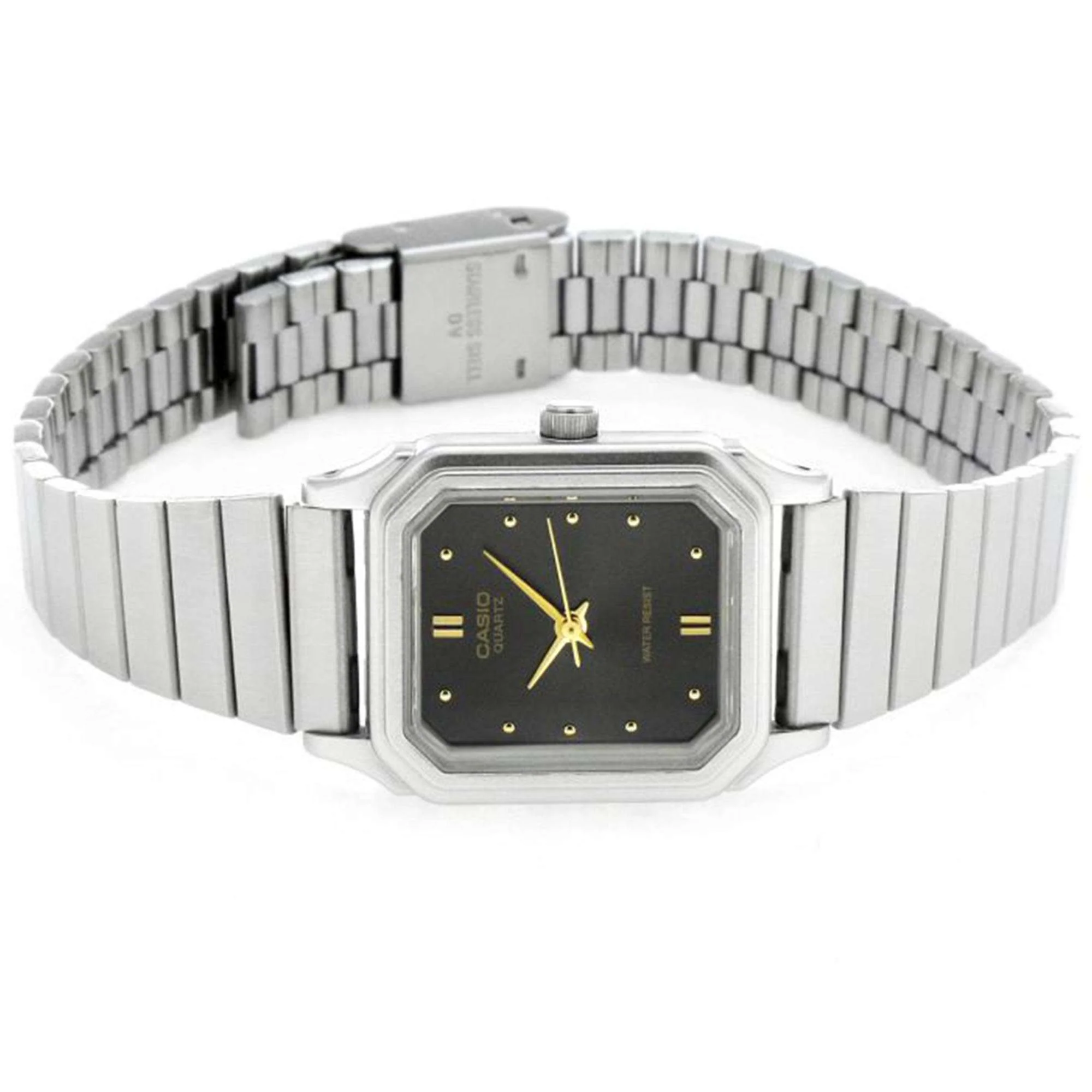 Casio Collection Classic Quartz Brown Dial Silver Stainless Steel Bracelet Ladies' Watch LQ-400D-1AEF - Image 2