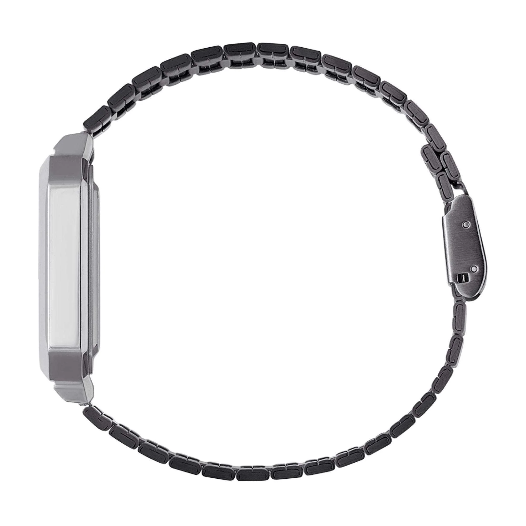 Casio Collection Grey Ion Plated F100 Revival Digital Men's Watch A100WEGG-1AEF - Image 4