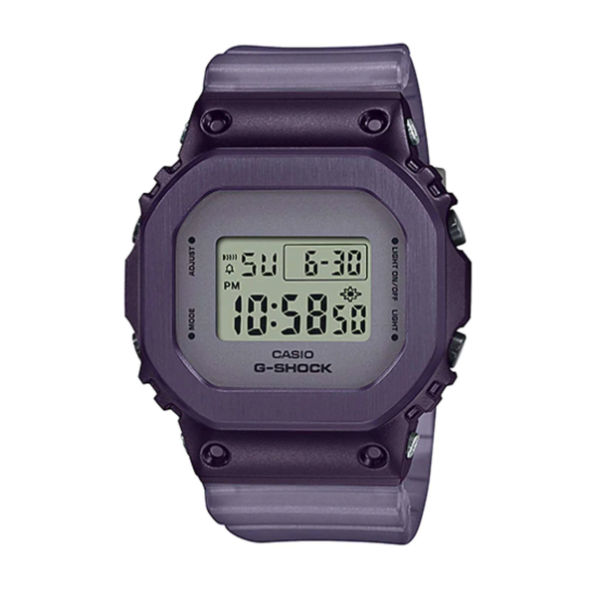 Casio G-Shock Mystic Fog Quartz Purple Dial Purple Resin Strap GM-S5600MF-6ER - Image 6