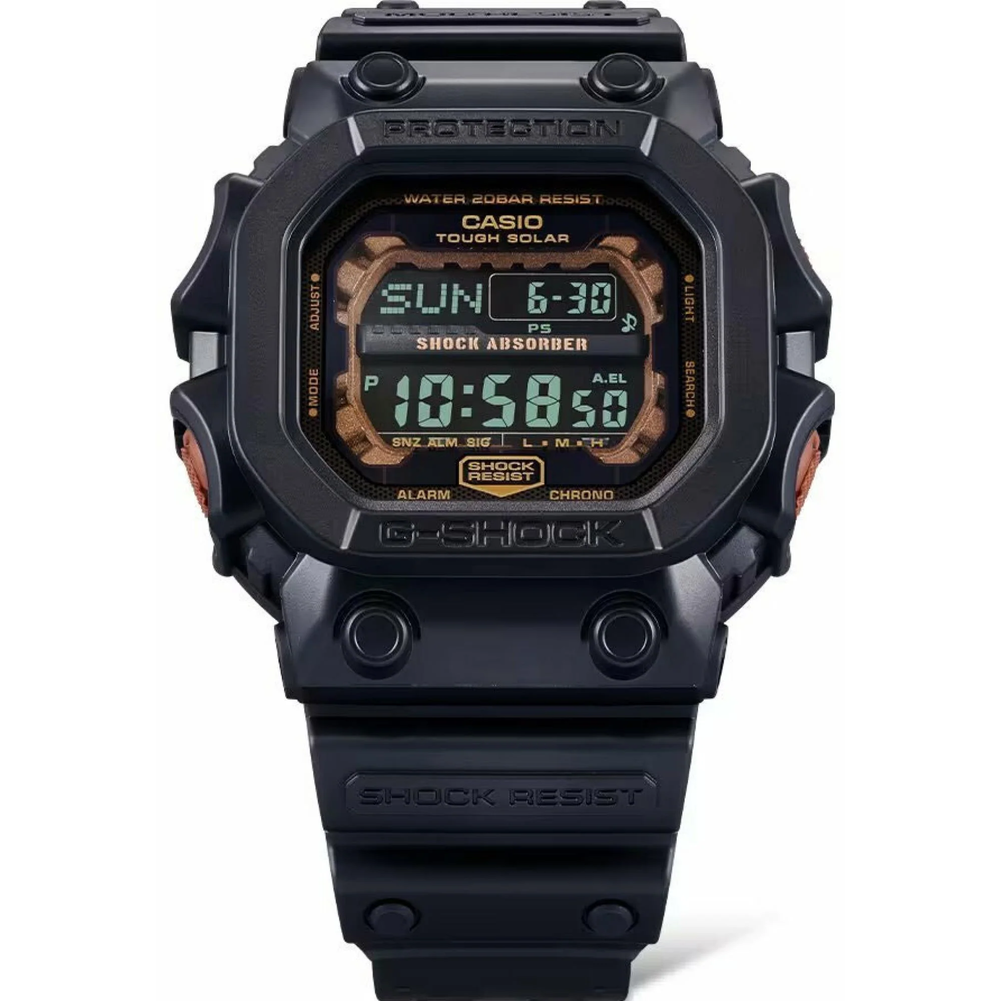Casio Digital Quartz Men’s Watch with Durable Plastic Strap GX-56RC-1ER - Image 2
