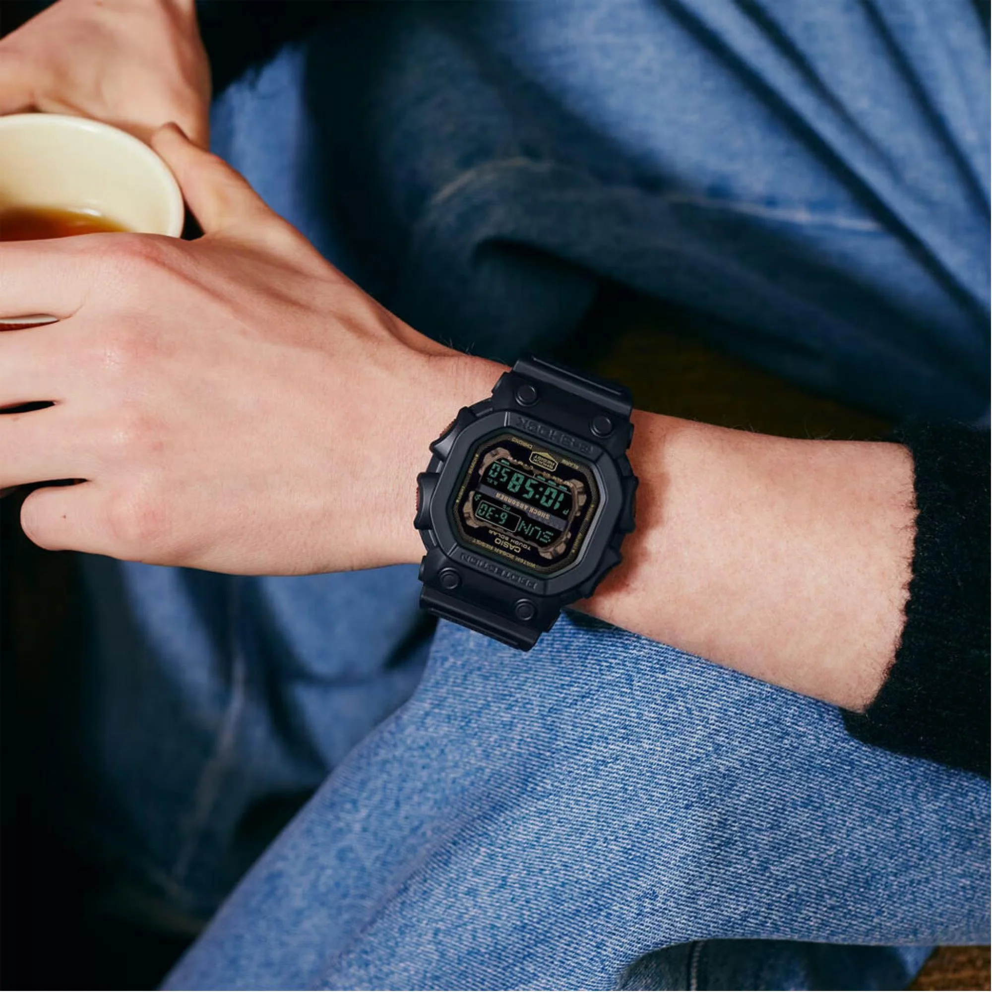 Casio Digital Quartz Men’s Watch with Durable Plastic Strap GX-56RC-1ER - Image 7