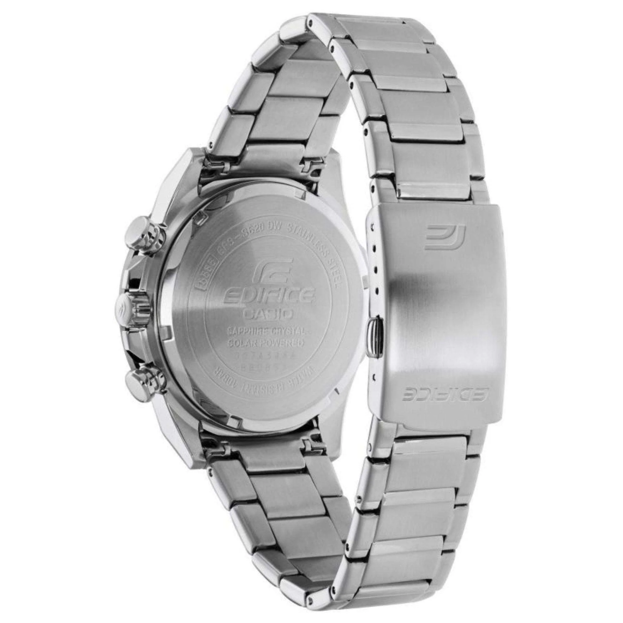 Casio Edifice Chronograph Black Dial Steel Bracelet EFS-S620DB-1AVUEF - Image 3