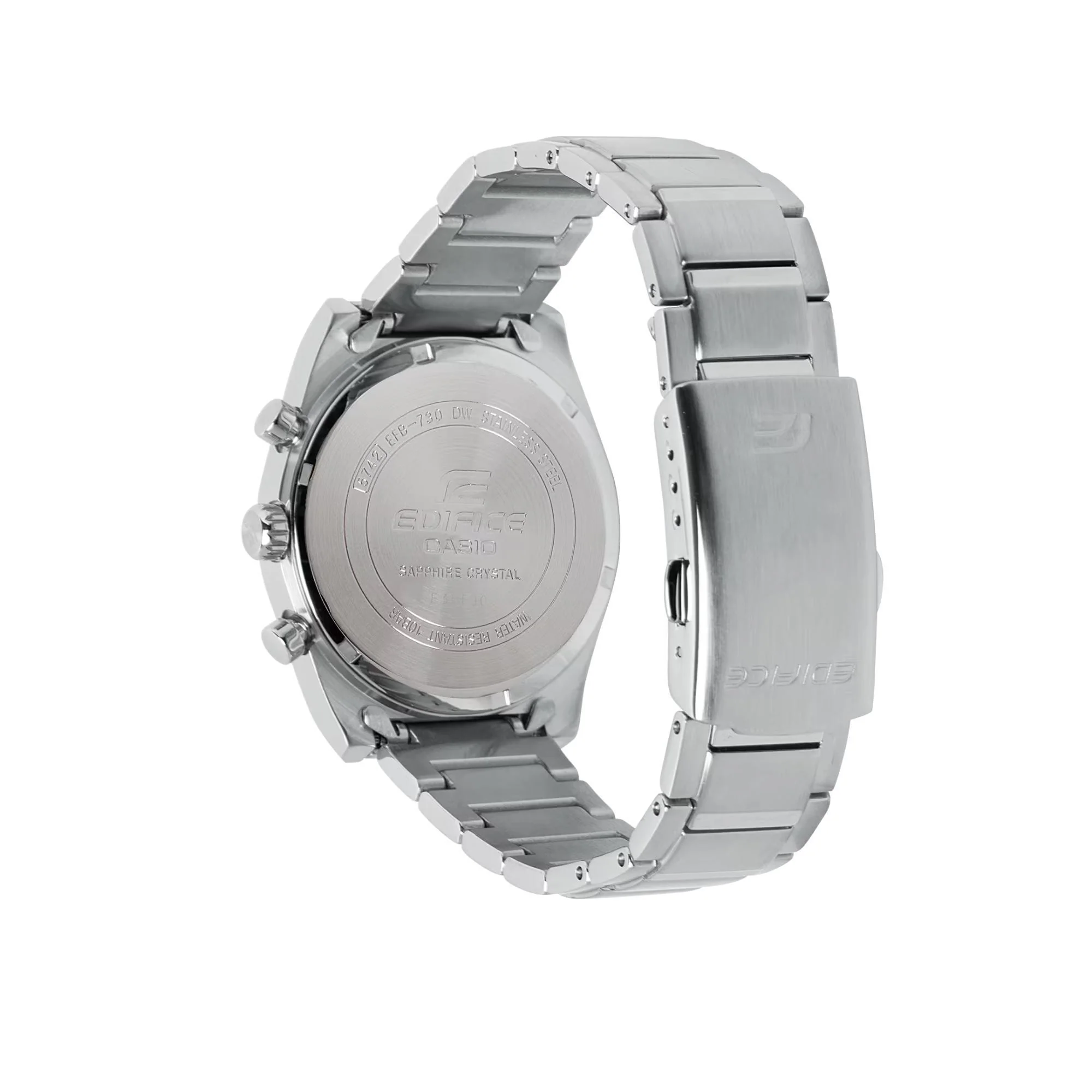Casio Edifice Classic Chronograph Stainless Steel Watch EFB-730D-1AVUEF - Image 6