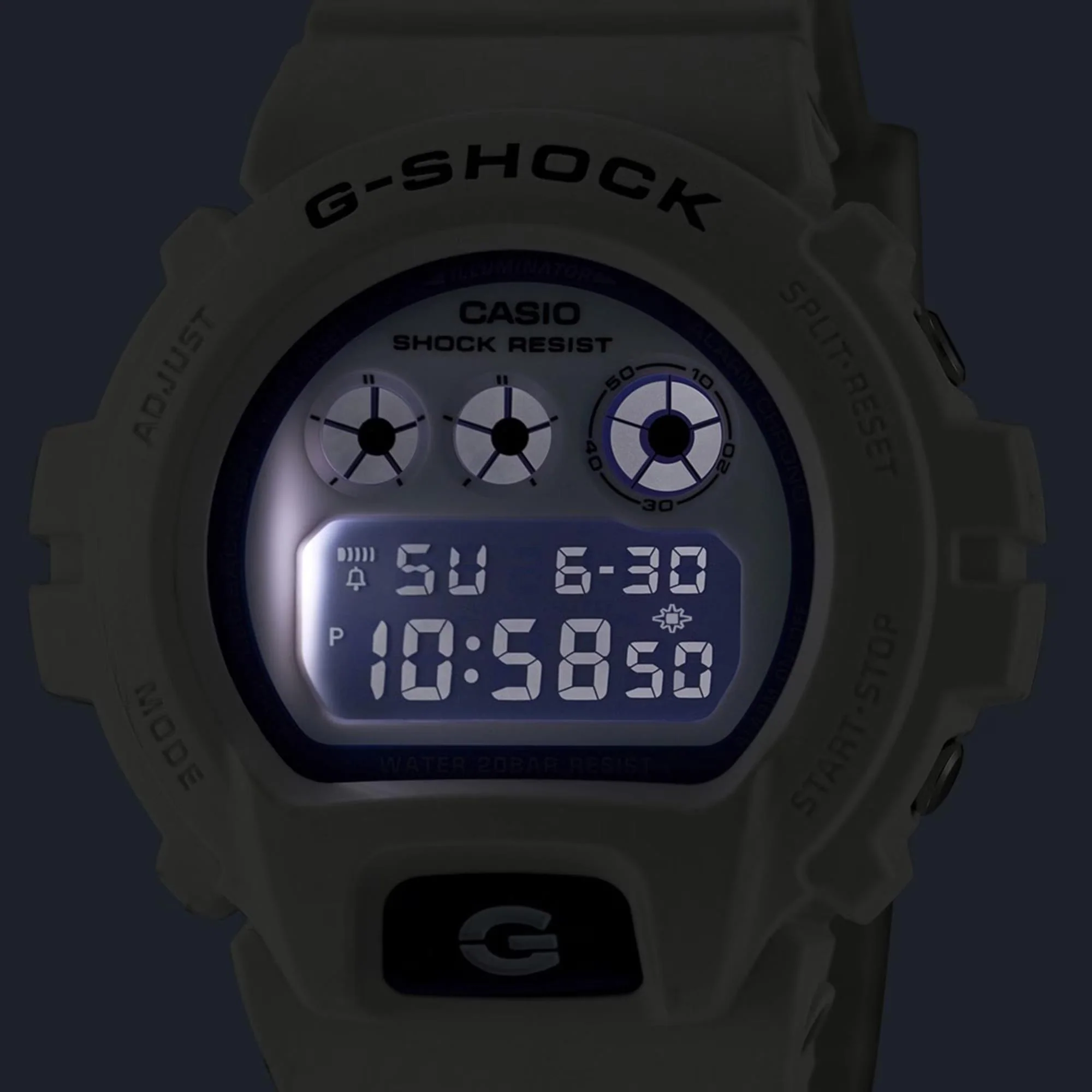Casio G-Shock Digital Resin Strap Men's Watch DW-6900HDS-7ER - Image 4