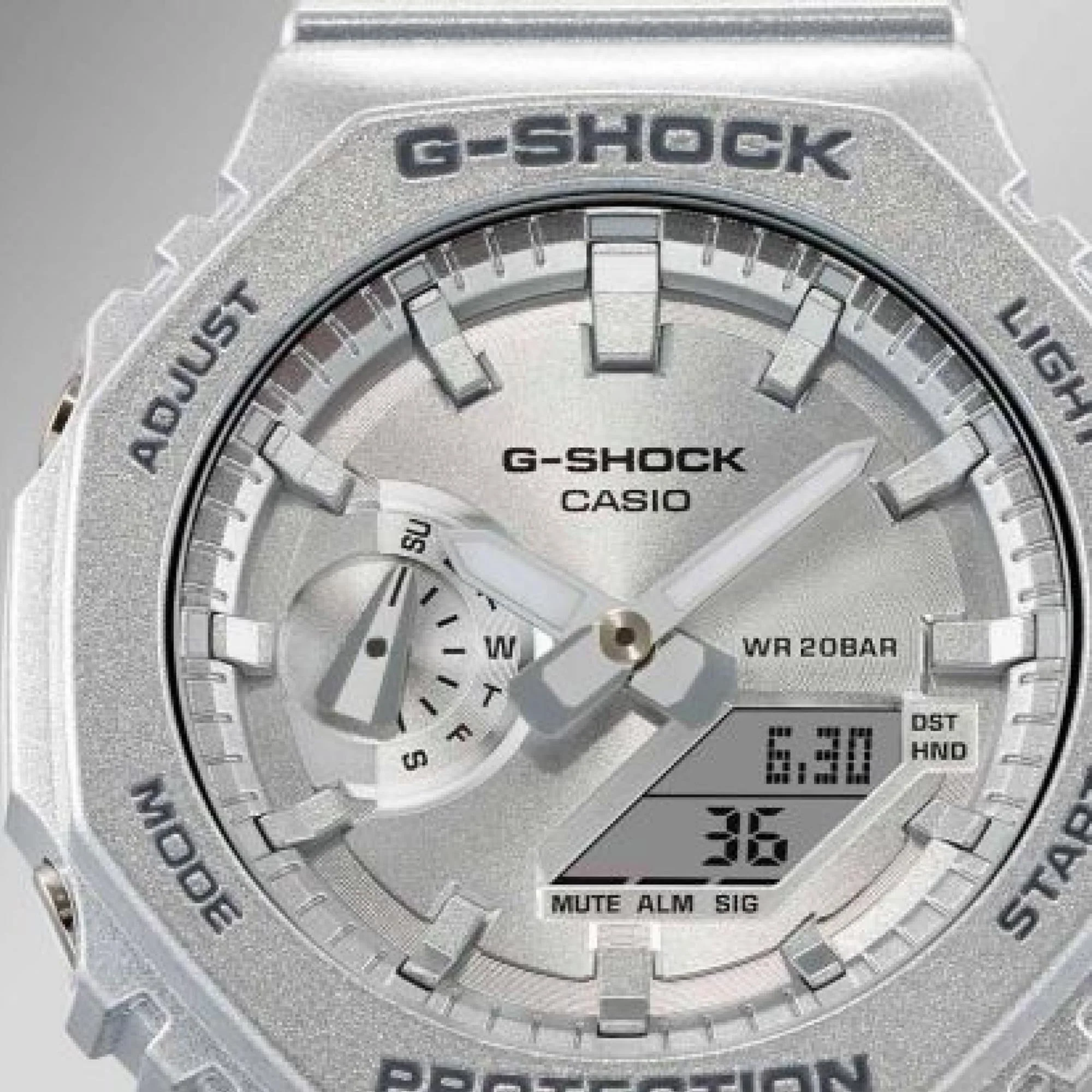 Casio G-Shock Classic Forgotten Future Silver Mens Watch GA-2100FF-8AER - Image 10