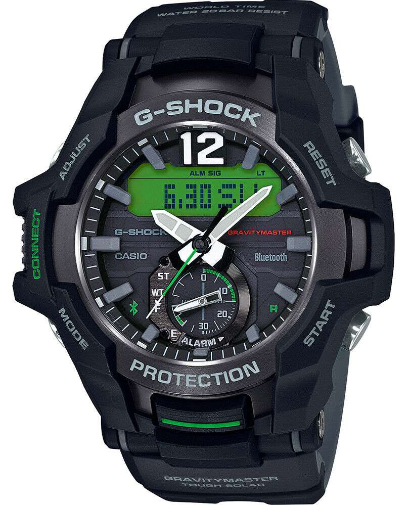 Casio G-Shock Master of G Gravitymaster Bluetooth Tough Solar Men's Watch GR-B100-1A3ER - Image 5