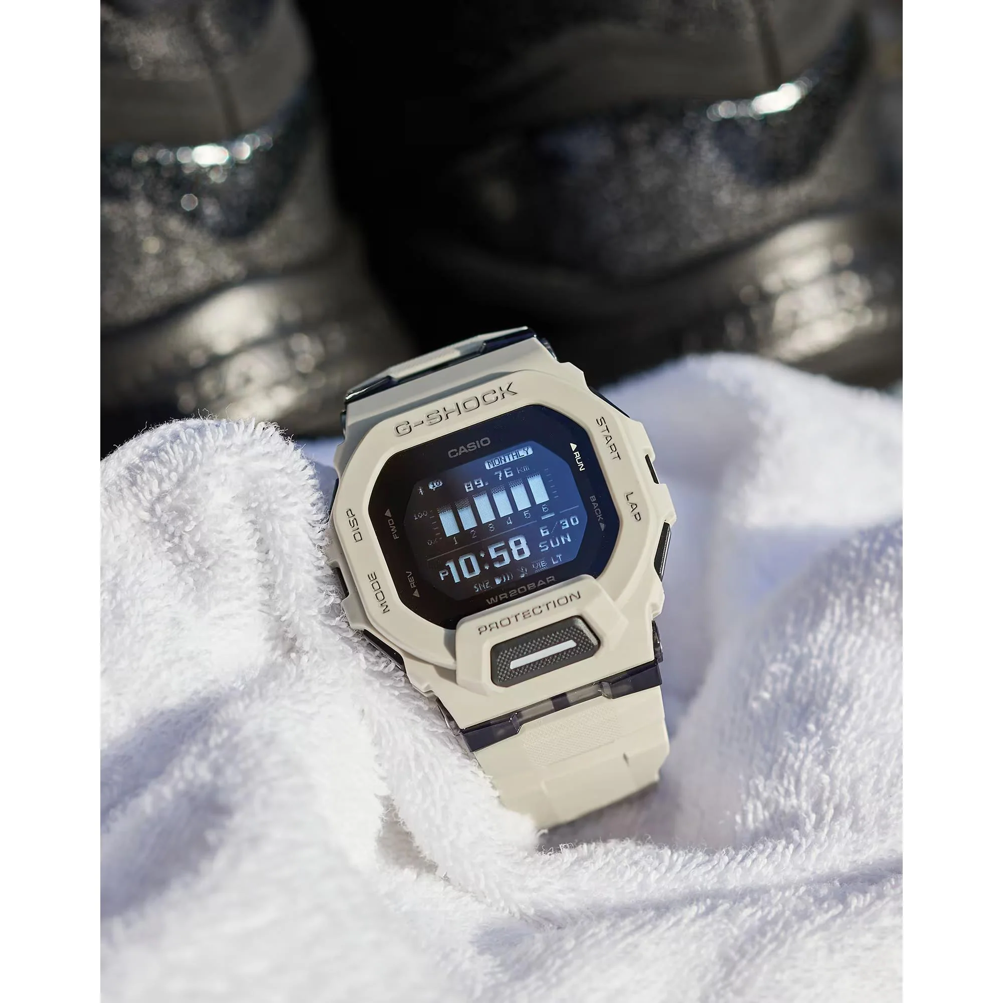 Casio G-Shock Move GBD-200 Series Digital Resin Strap Men's Watch GBD-200UU-9ER - Image 3