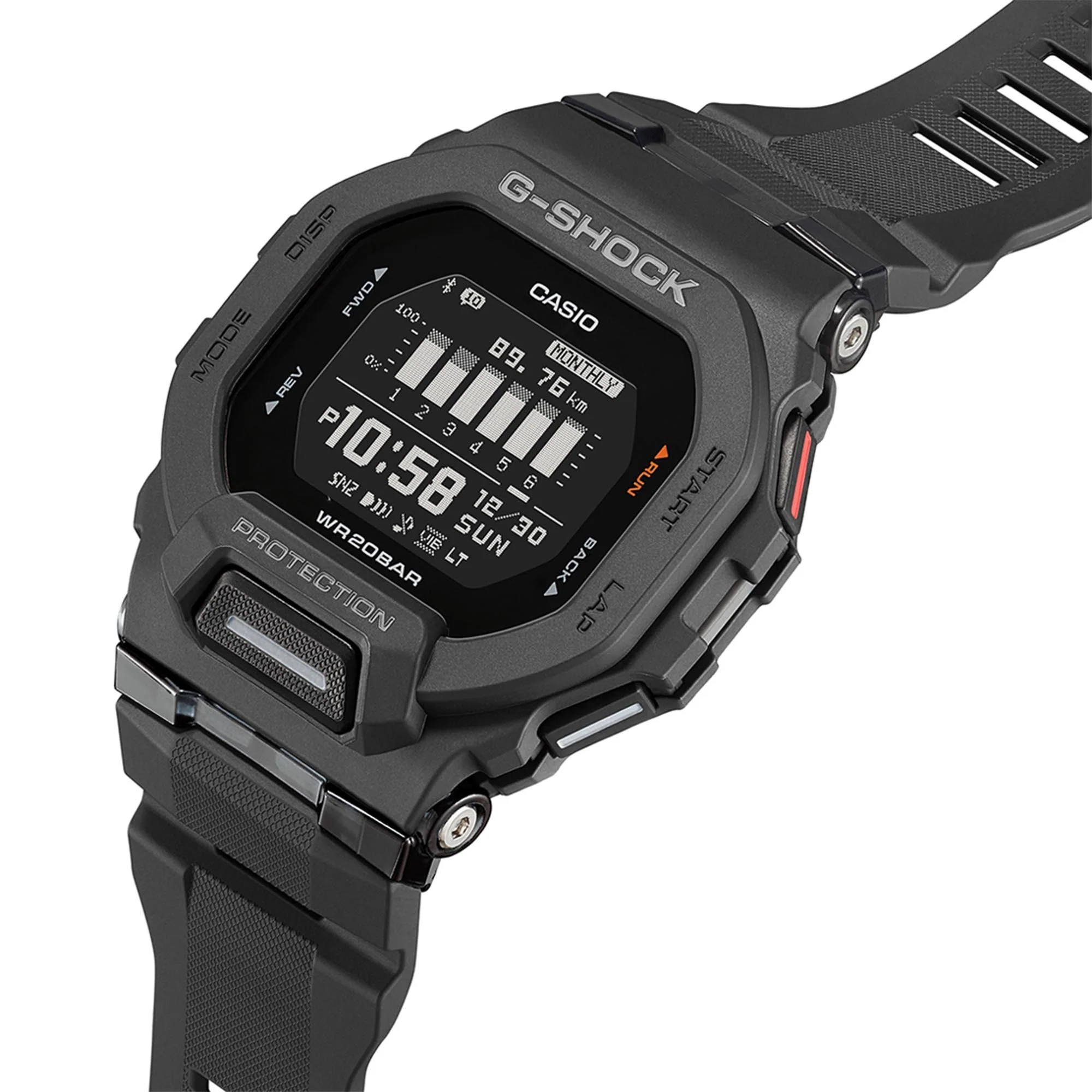 Casio G-Squad Quartz Digital Resin Strap Men's Watch GBD-200-1ER - Image 5