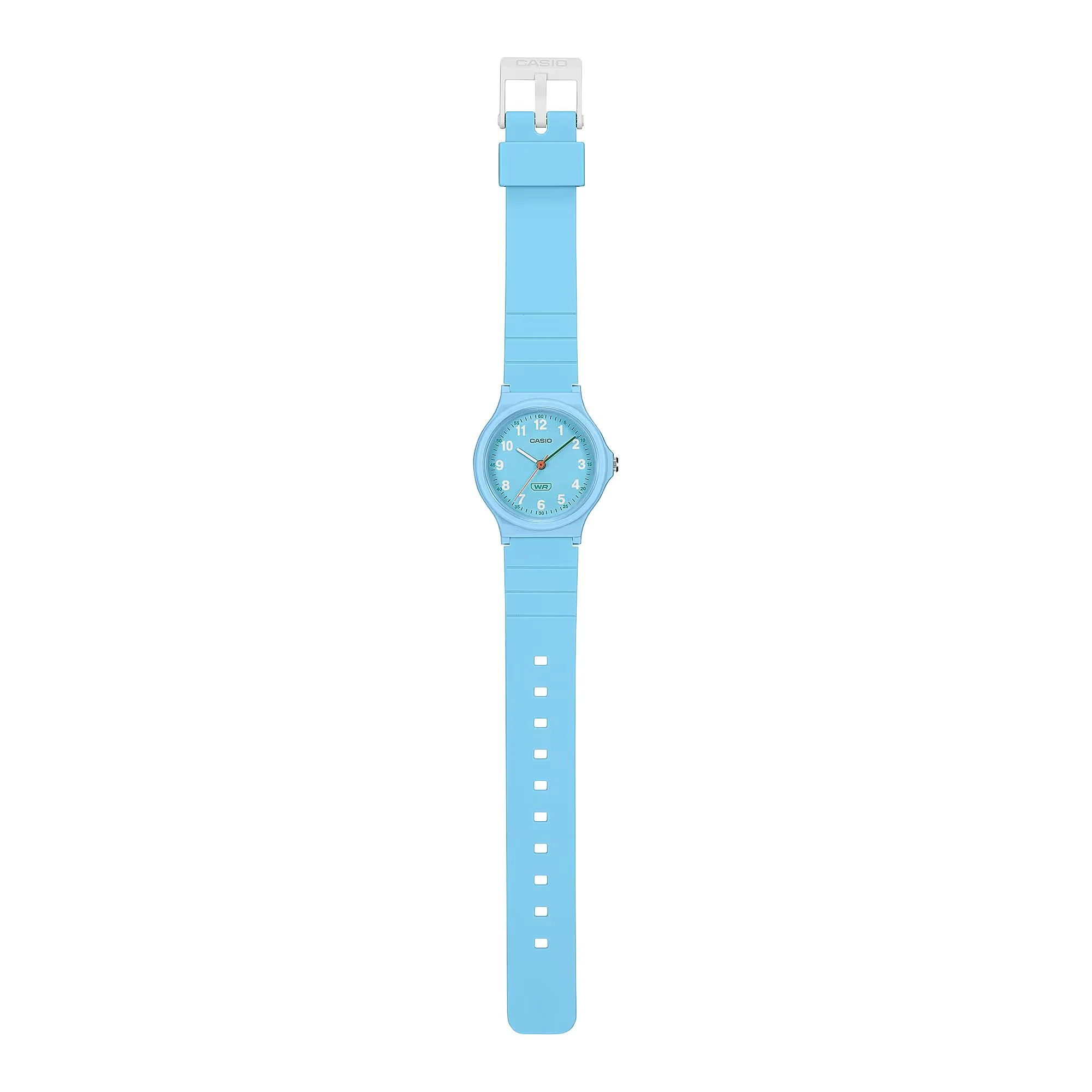 Casio POP Back-to-School Blue Dial Resin Strap Women's Watch LQ-24B-2BEF - Image 4