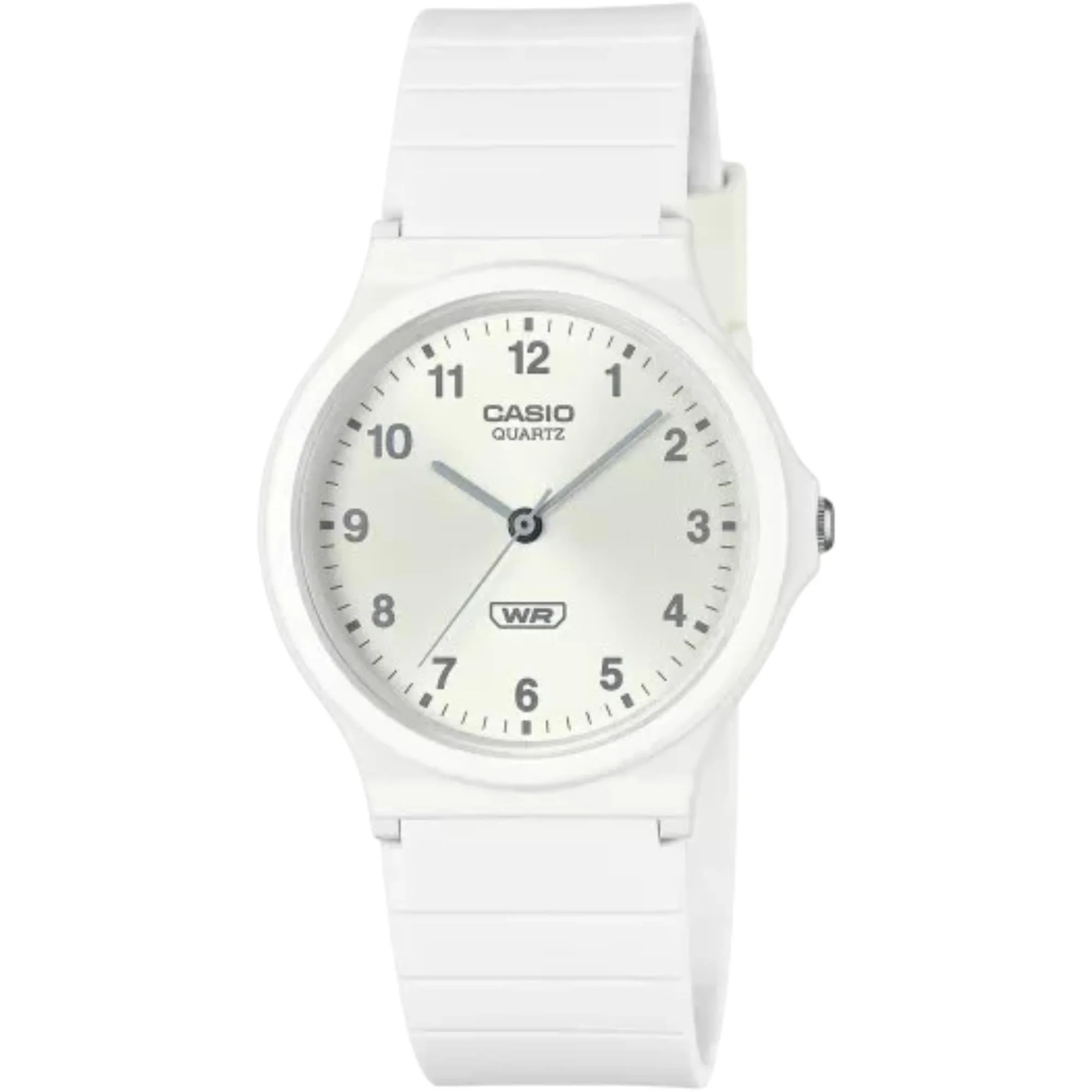 Casio POP Timeless Collection White Dial Resin Strap Unisex Watch MQ-24B-7BEF - Image 5