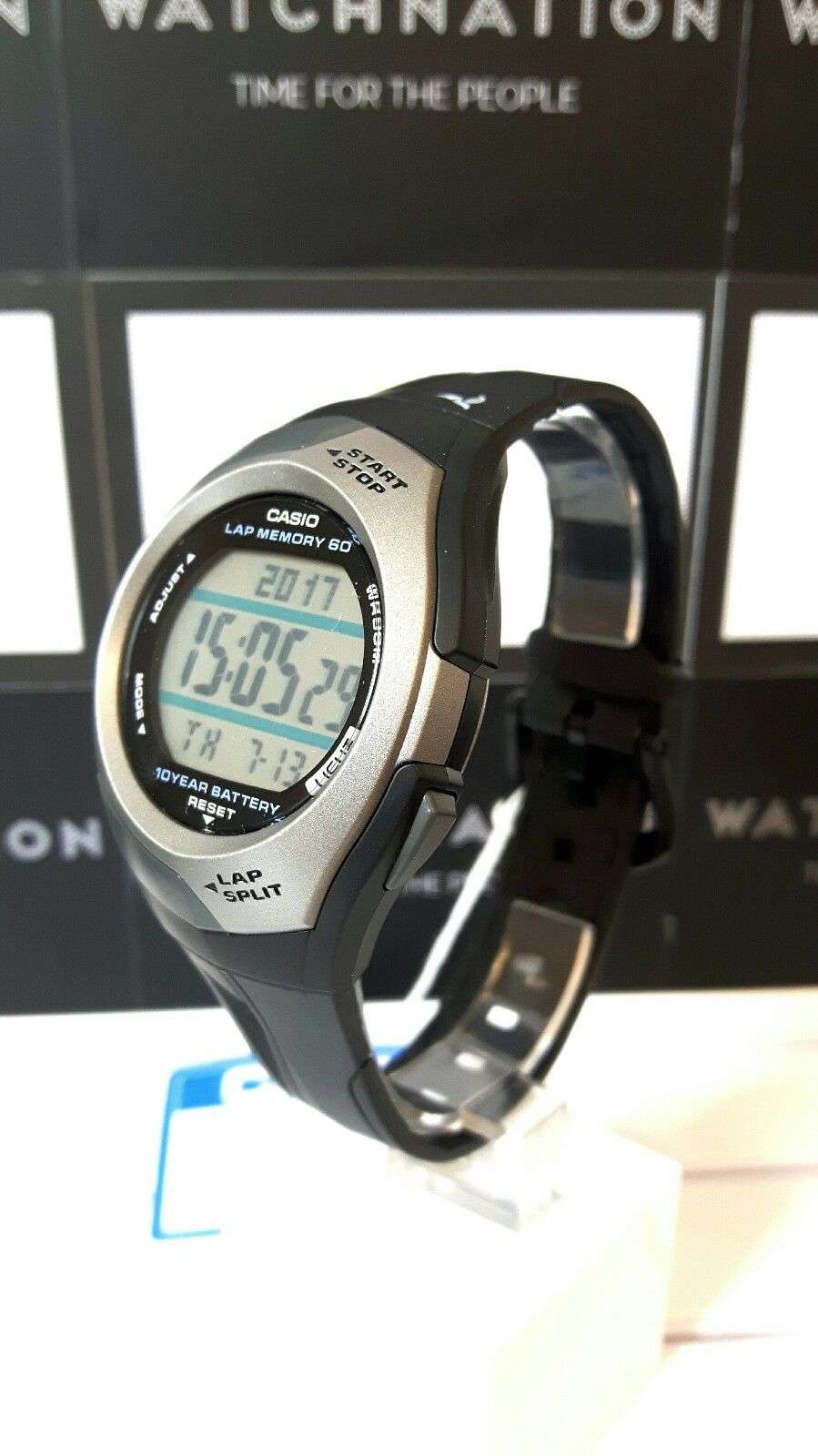 Casio Sport Quartz Digital Black Resin Strap Men's Watch STR-300C-1VER - Image 4
