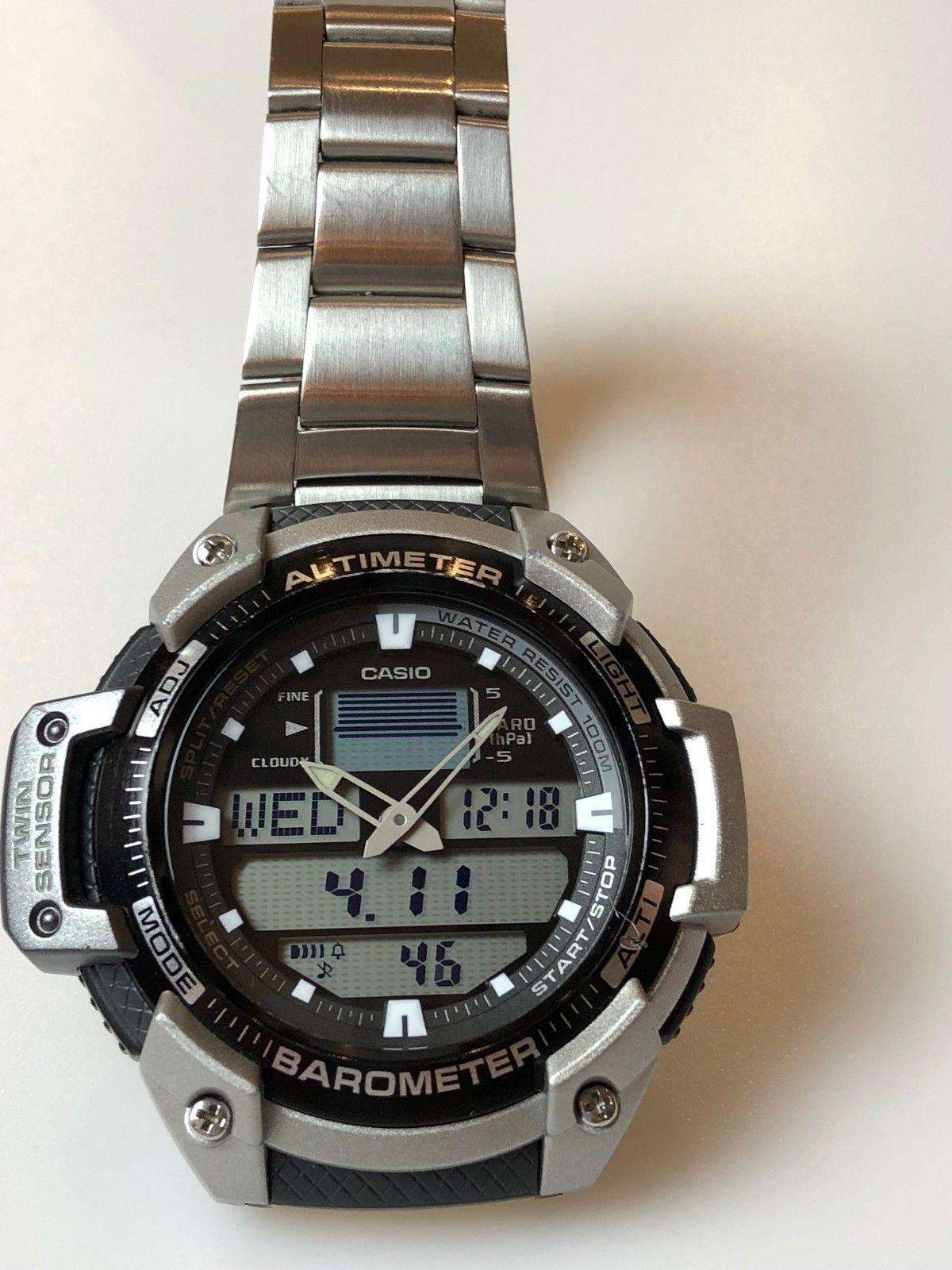 Casio Sports Gear Men's Alarm Chronograph SGW-400HD-1BVER - Image 5