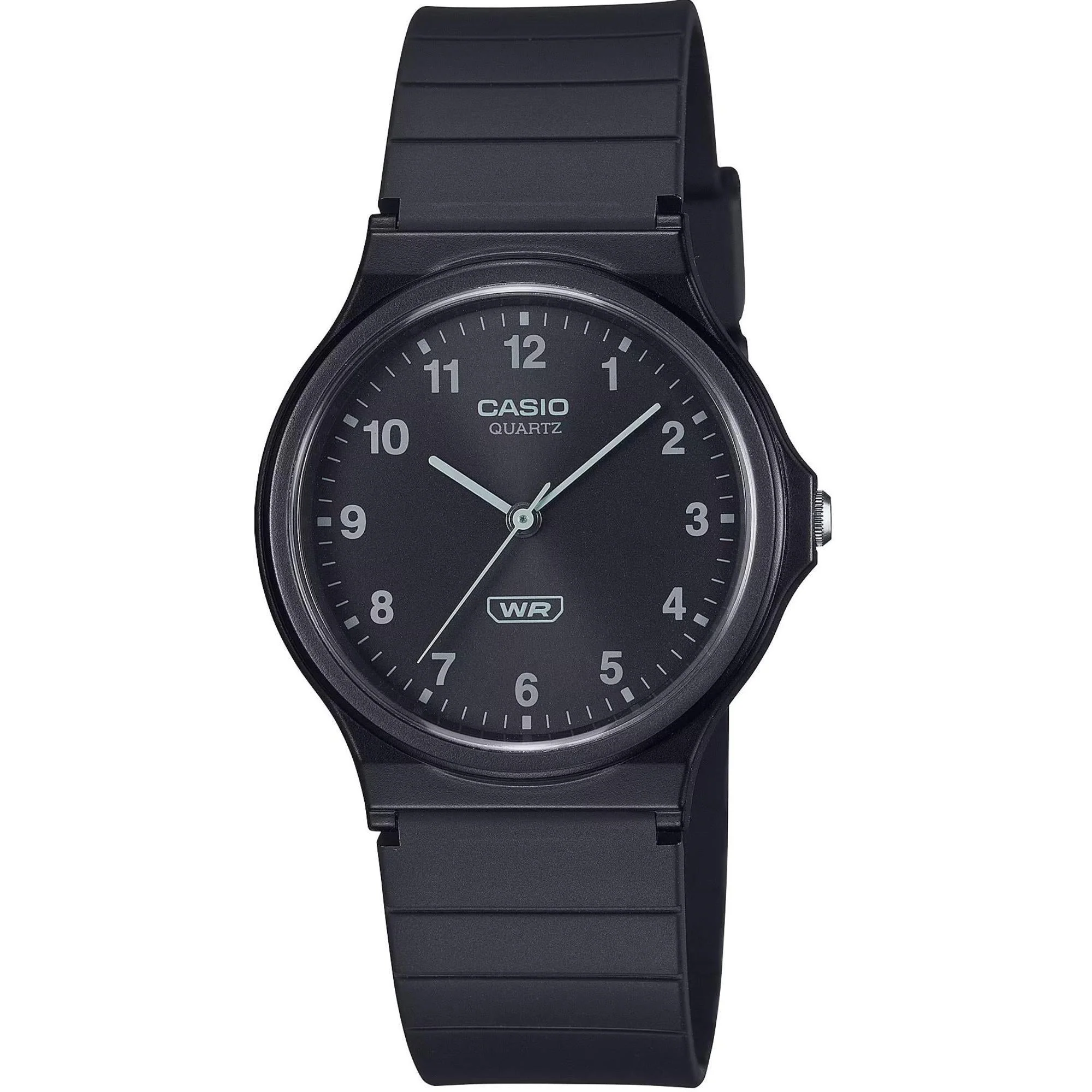 Casio Timeless Classic Analog Black Dial Resin Strap Unisex Watch MQ-24B-1BEF - Image 8