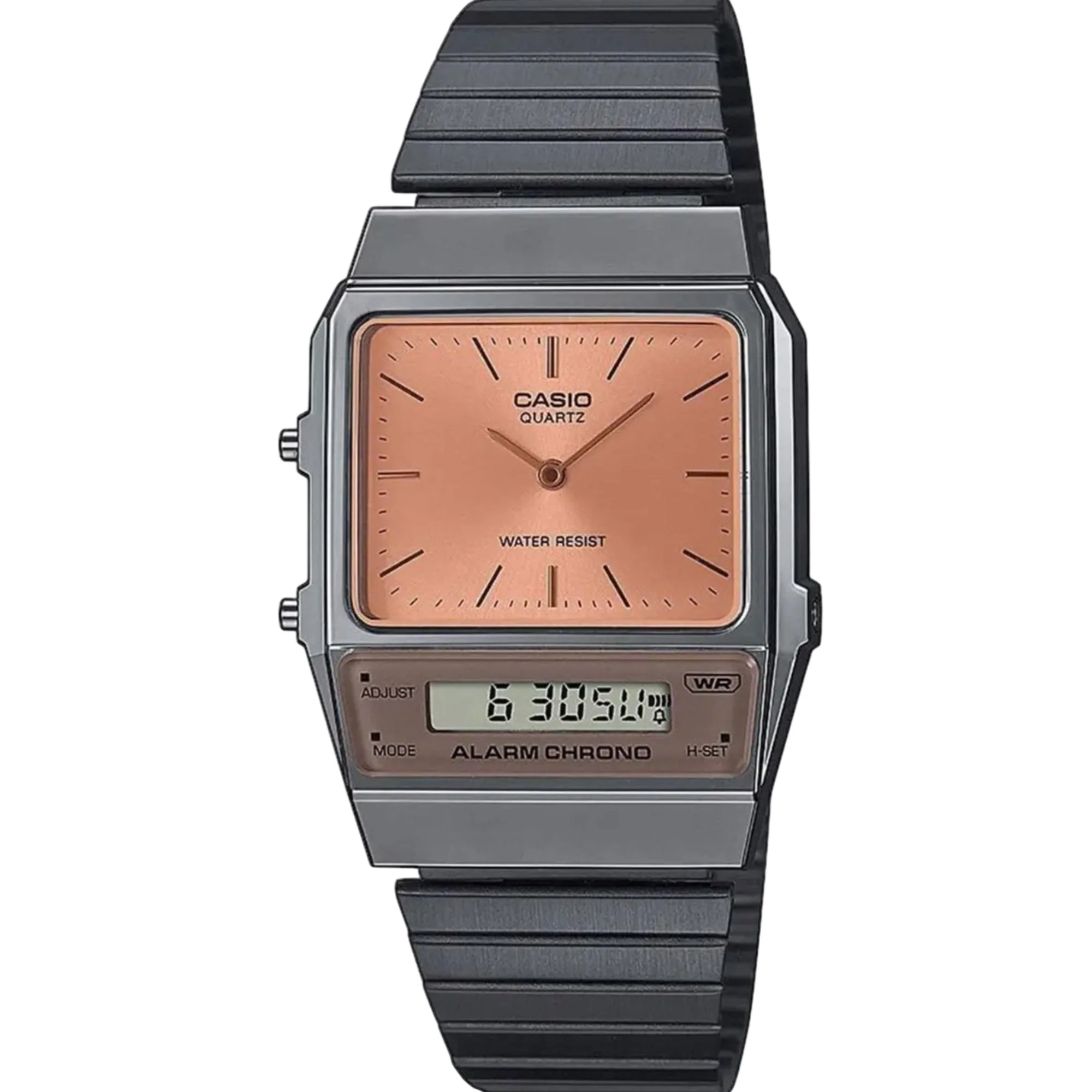 Casio Vintage Edgy Orange Quartz Bracelet Men's Watch AQ-800ECGG-4AEF - Image 7