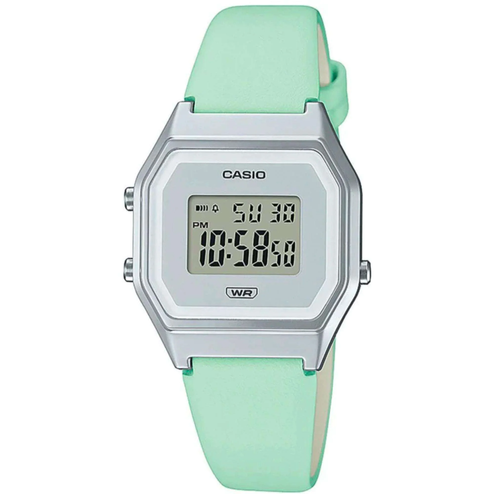 Casio Vintage Quartz Ladies Green Watch LA680WEL-3EF - Image 4