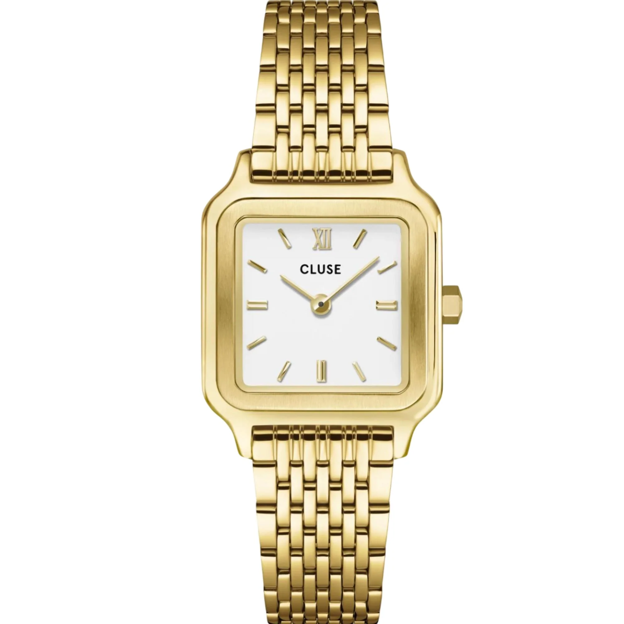 CLUSE Gracieuse Petite Quartz White Dial Steel Strap Women's Watch CW11815