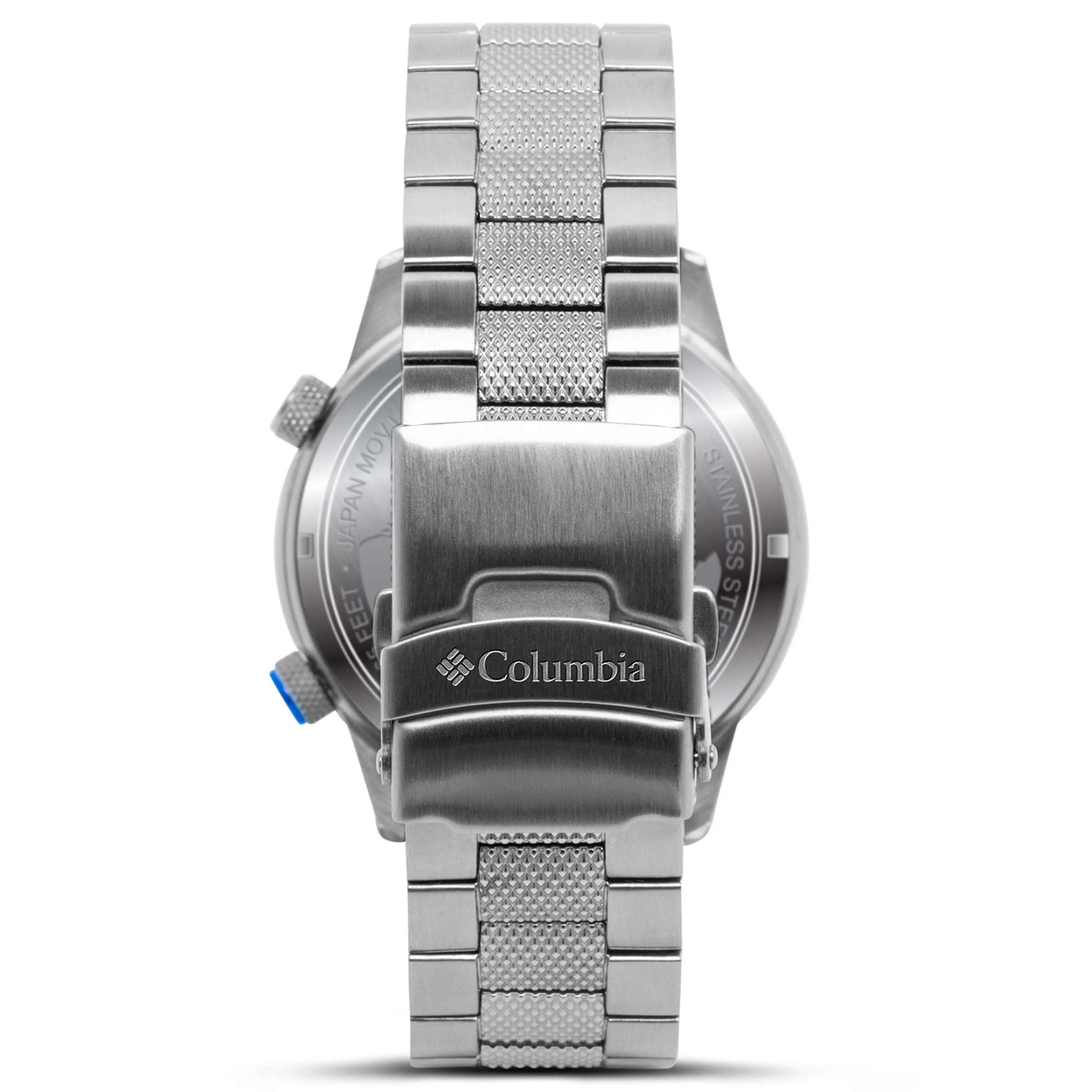 Columbia Outbacker Quartz Black Dial Silver Stainless Steel Bracelet Men's Watch CSC01-005 - Image 4