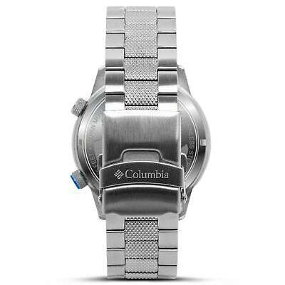 Columbia Outbacker Quartz Black Dial Silver Stainless Steel Bracelet Men's Watch CSC01-005 - Image 5