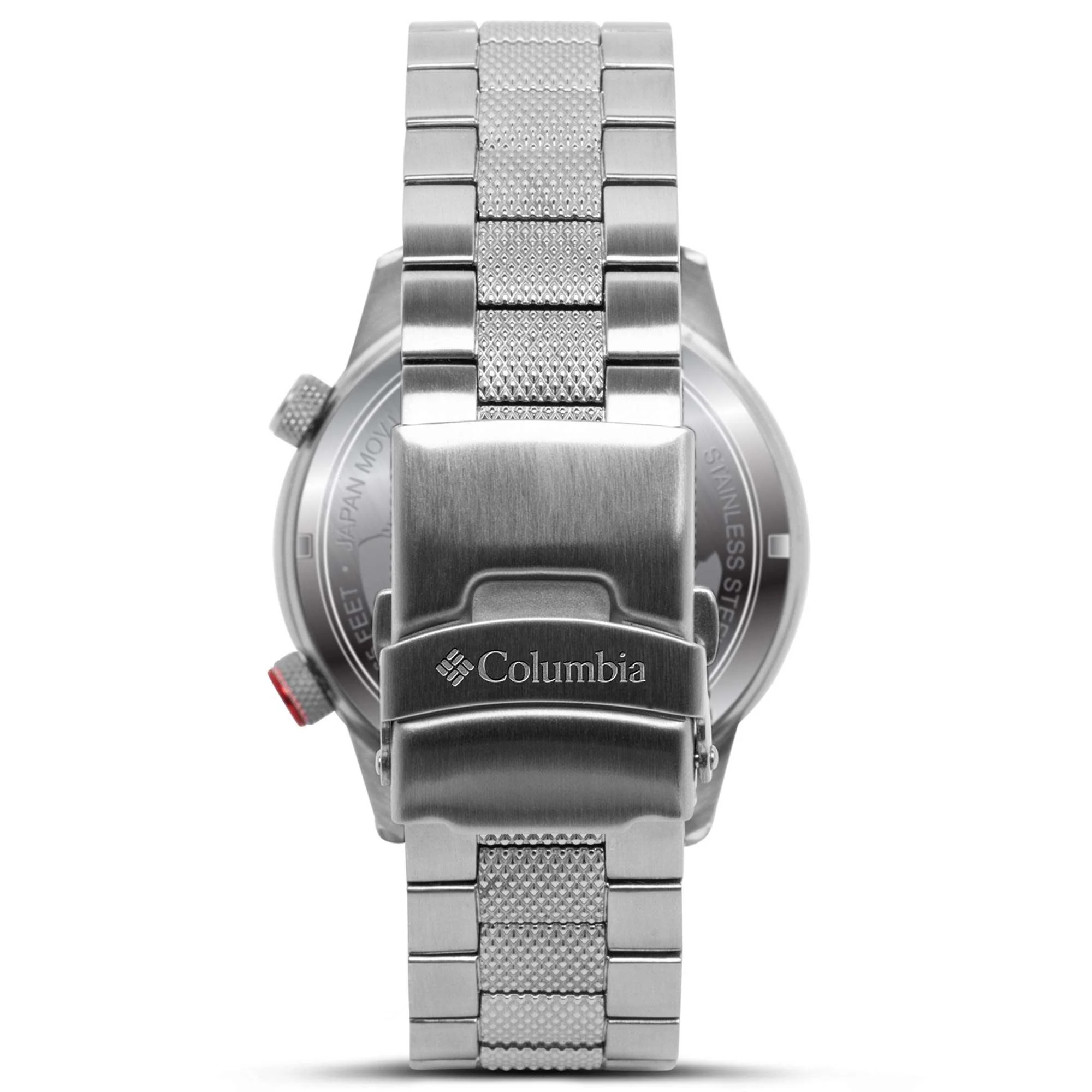 Columbia Outbacker Quartz Navy Blue Dial Silver Stainless Steel Bracelet Men's Watch CSC01-007 - Image 4