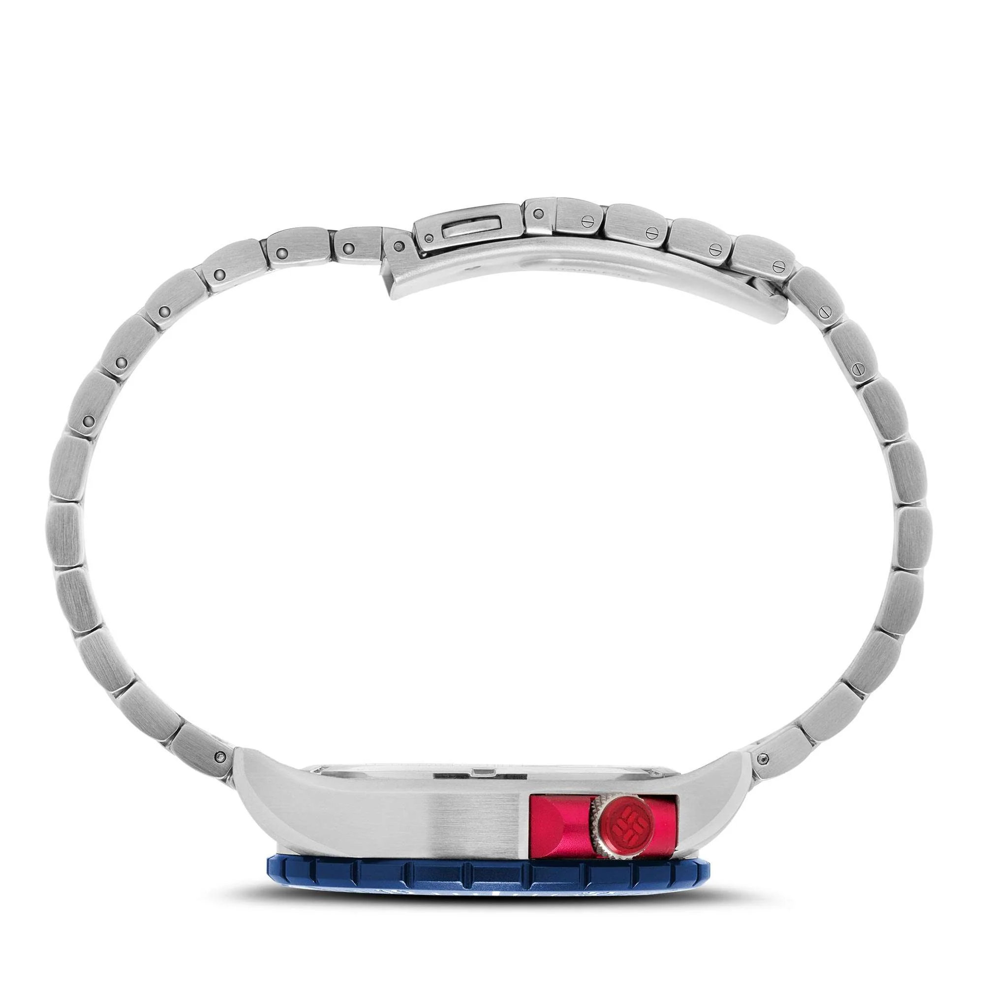 Columbia Pacific Outlander Diving Quartz White Dial Stainless Steel Bracelet Men's Watch CSC04-008 - Image 3