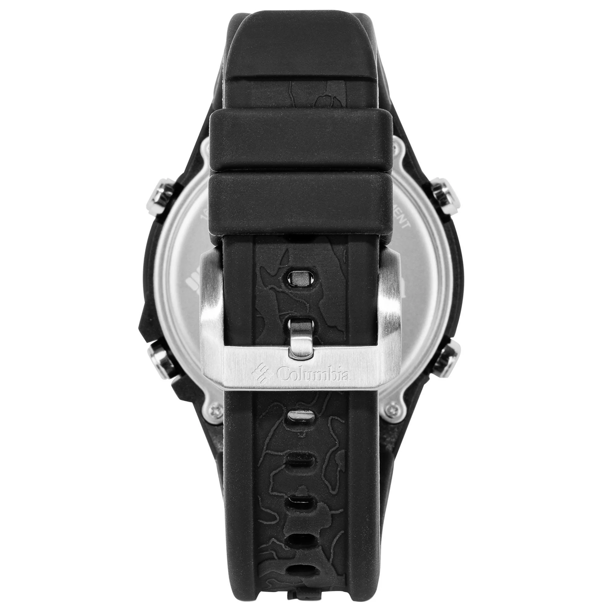 Columbia Exclusive Trailhead Quartz Digital Dial Black Rubber Strap Watch CSS13-007 - Image 4