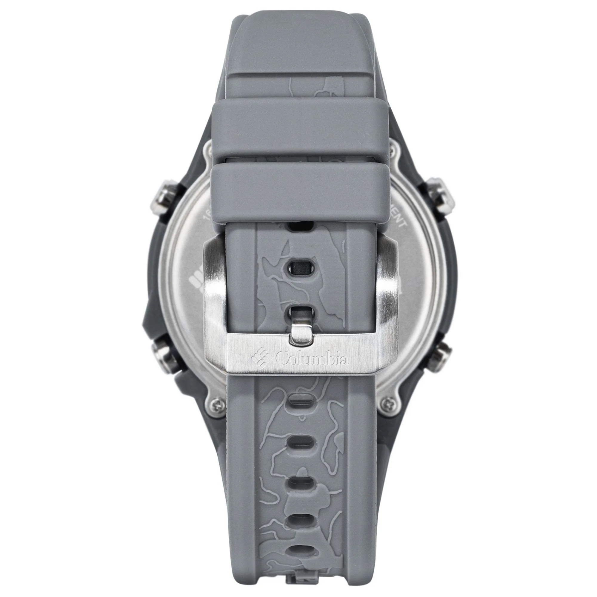 Columbia Exclusive Trailhead Quartz Digital Dial Grey Rubber Strap Watch CSS13-008 - Image 3