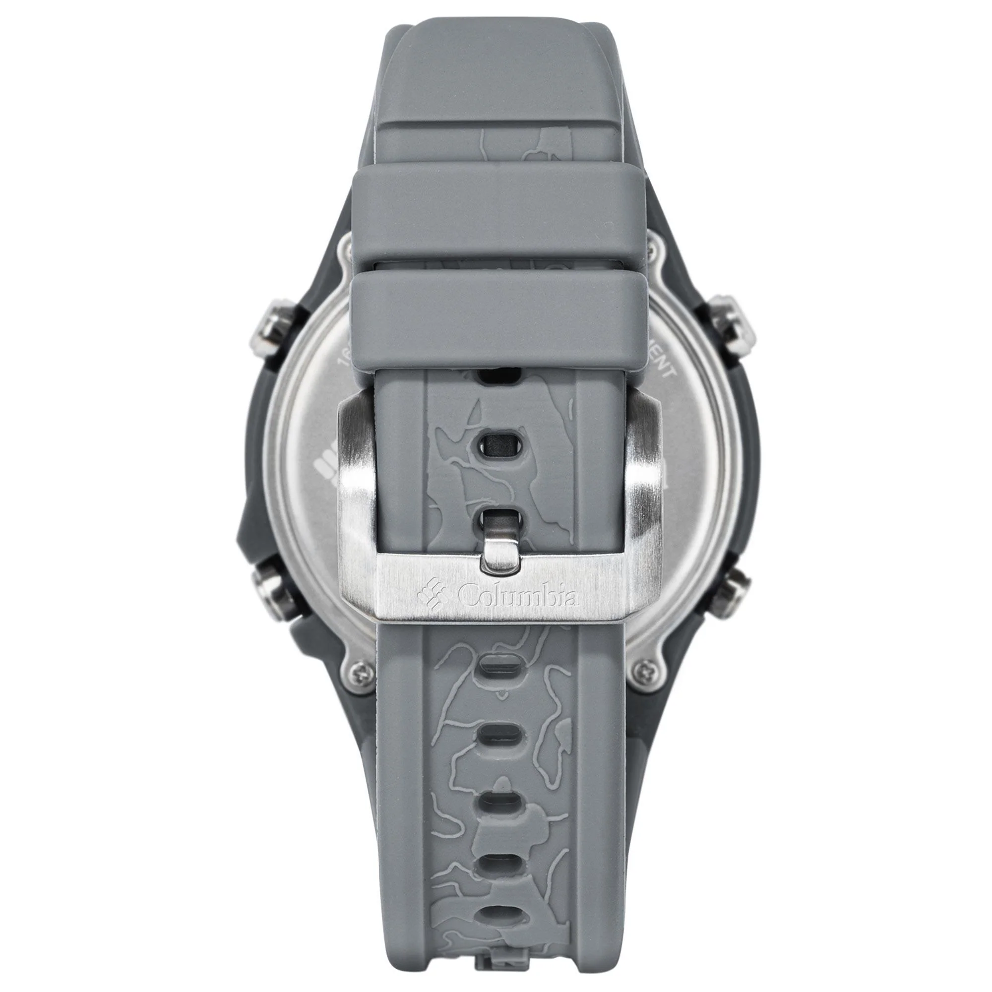 Columbia Exclusive Trailhead Quartz Digital Dial Grey Rubber Strap Watch CSS13-008 - Image 5