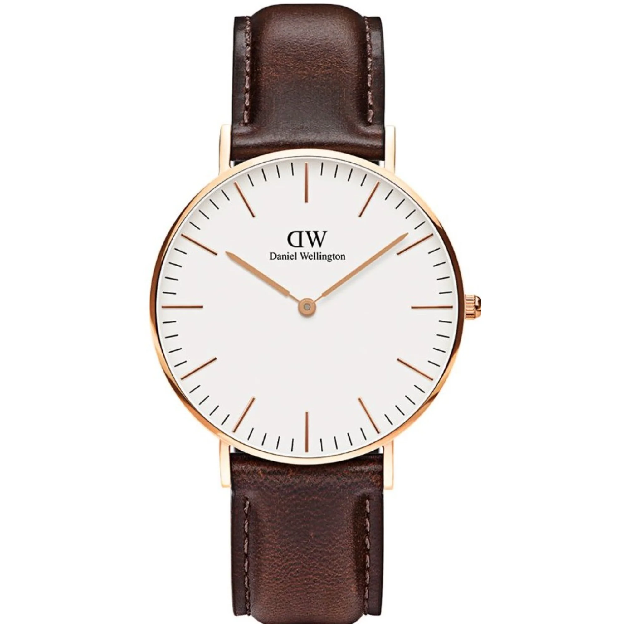 Daniel Wellington Classic Bristol Rose Gold White Dial Men’s Watch DW00100039 - Image 7