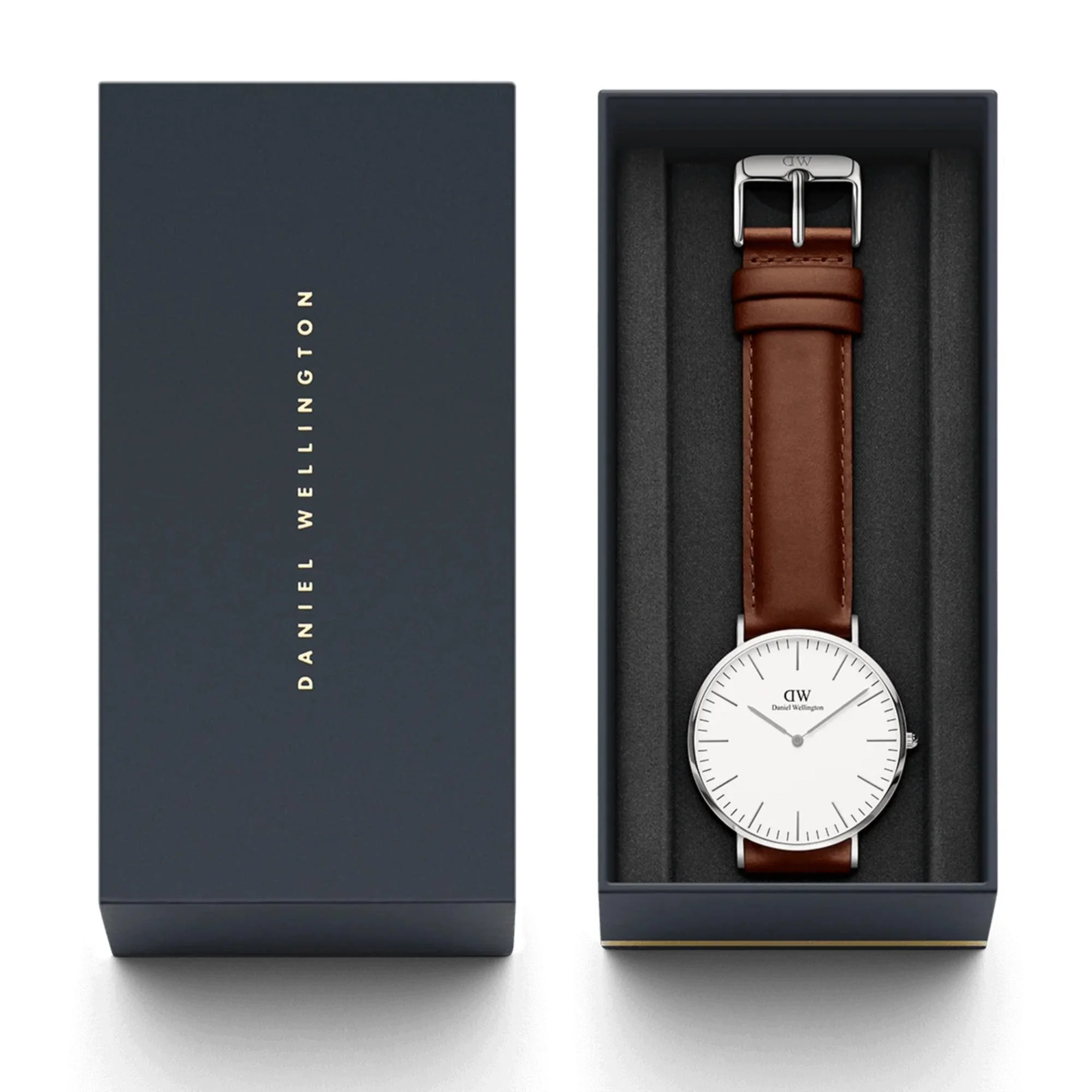 Daniel Wellington Classic St Mawes Silver White Dial Men’s Watch DW00100021 - Image 7